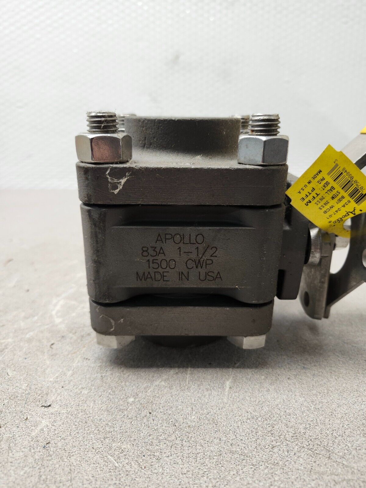 NEW NO BOX APOLLO 1-1/2'' BALL VALVE 1500 CWP 83A-247-01