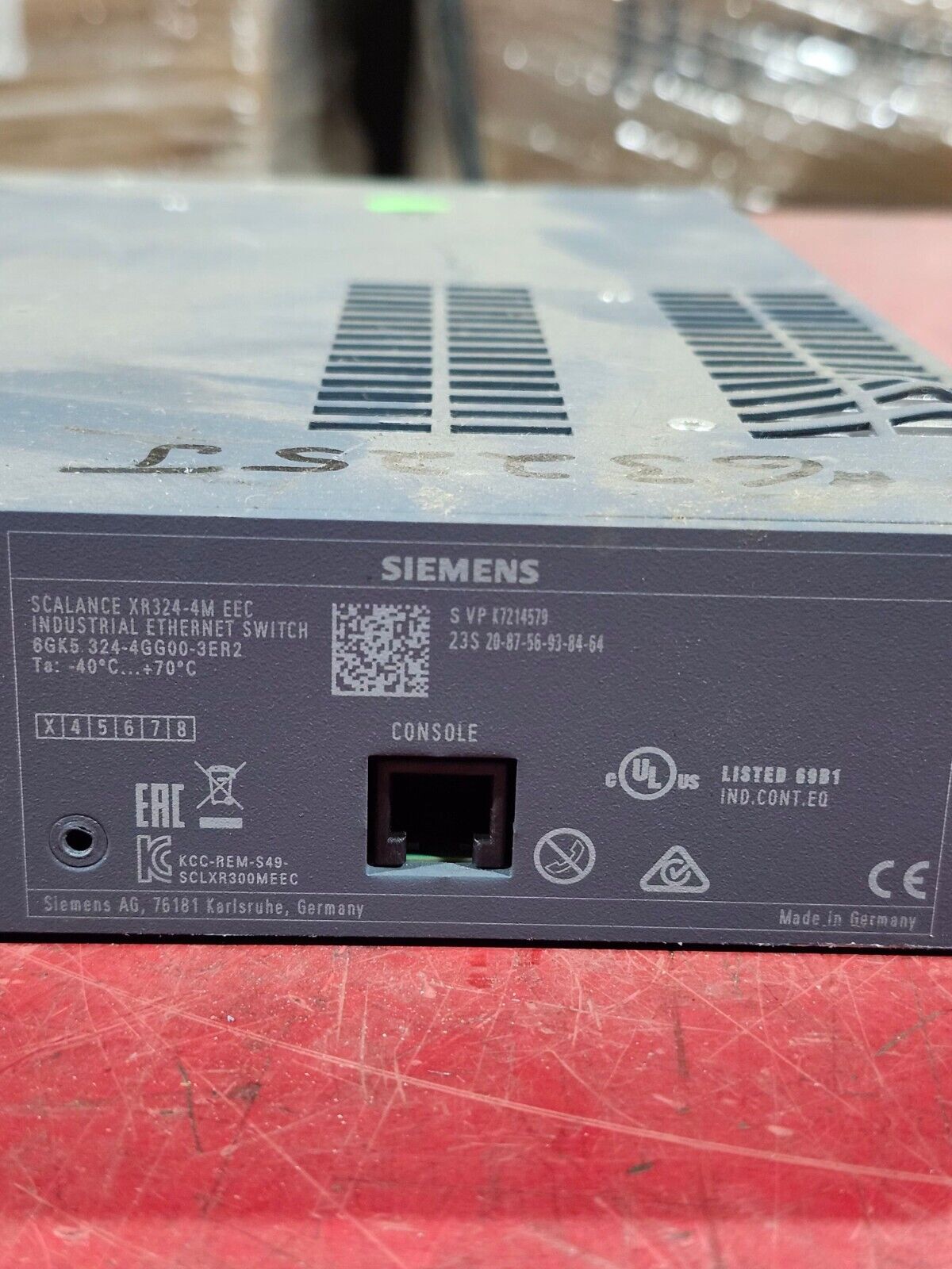 USED SIEMENS SCALANCE XR324-4M EEC