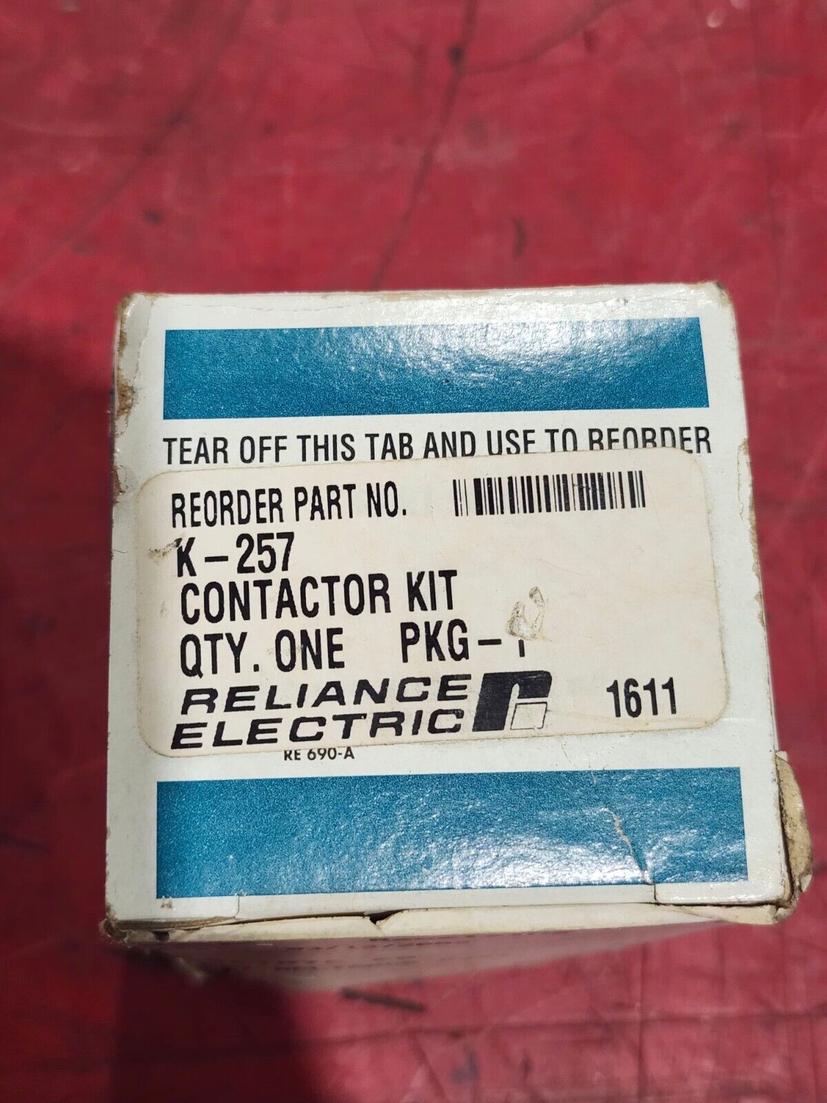 NEW IN BOX RELIANCE ELECTRIC CONTACTOR KIT K-257