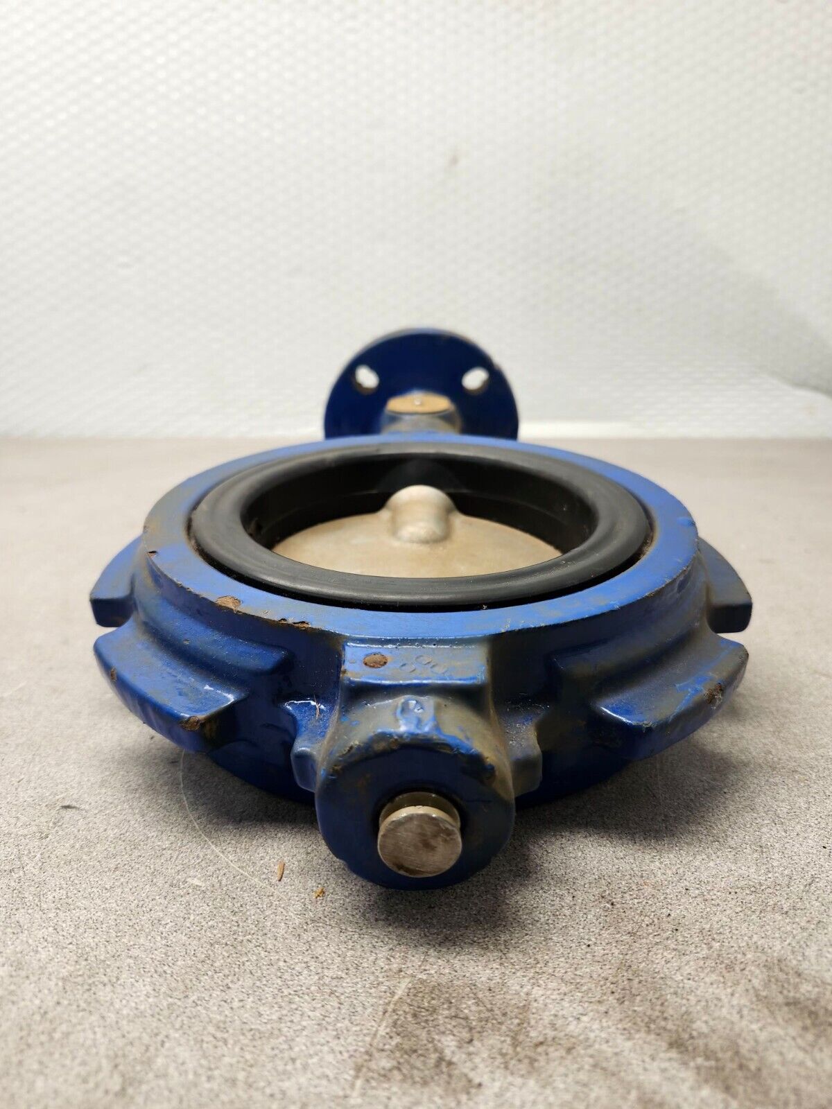 USED NO BOX KEYSTONE MISSING HANDLE  4" Butterfly Valve 316/316-T/EP