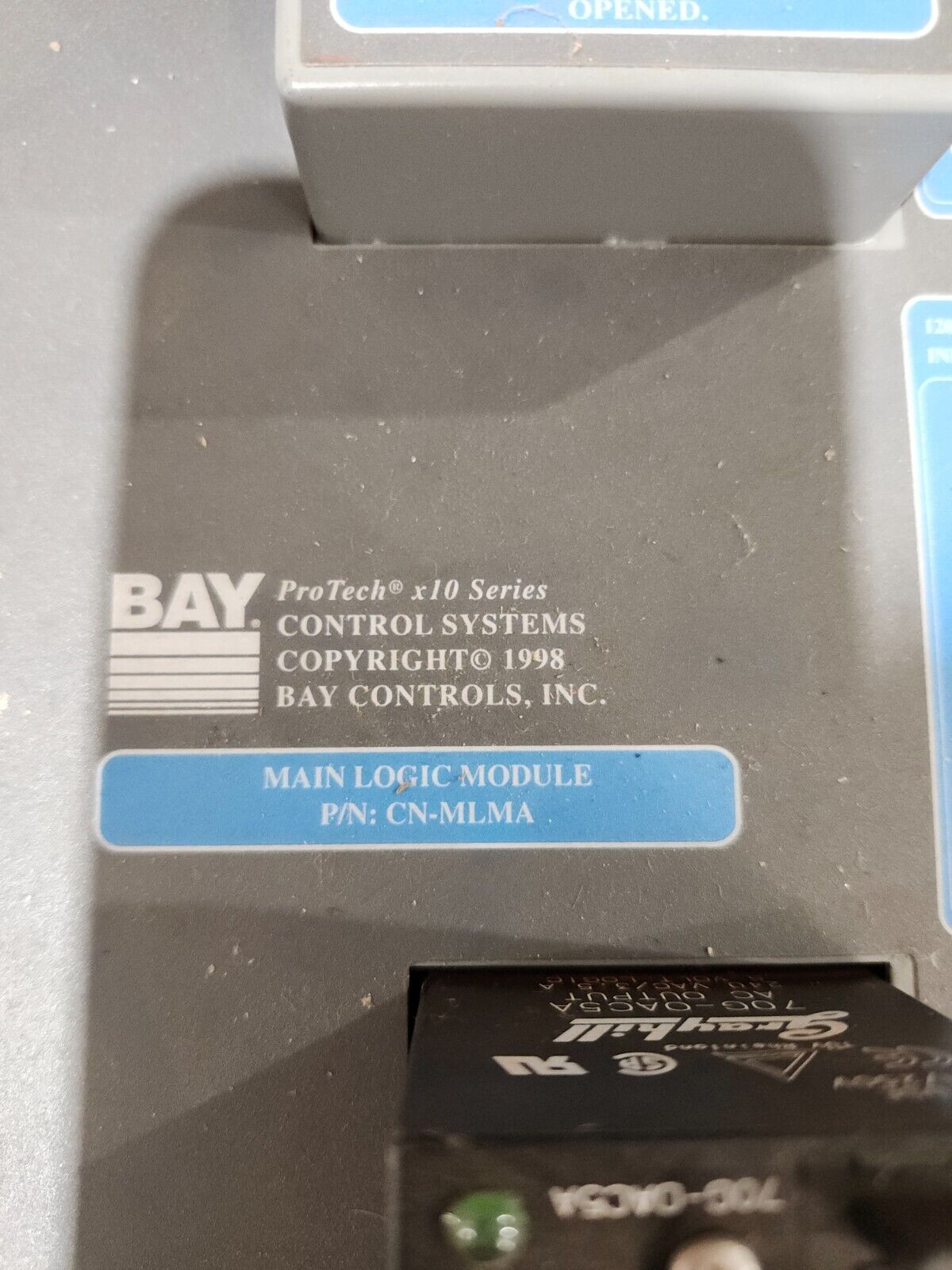 USED BAY PRO TECH MAIN LOGIC MODULE CN-MLMA