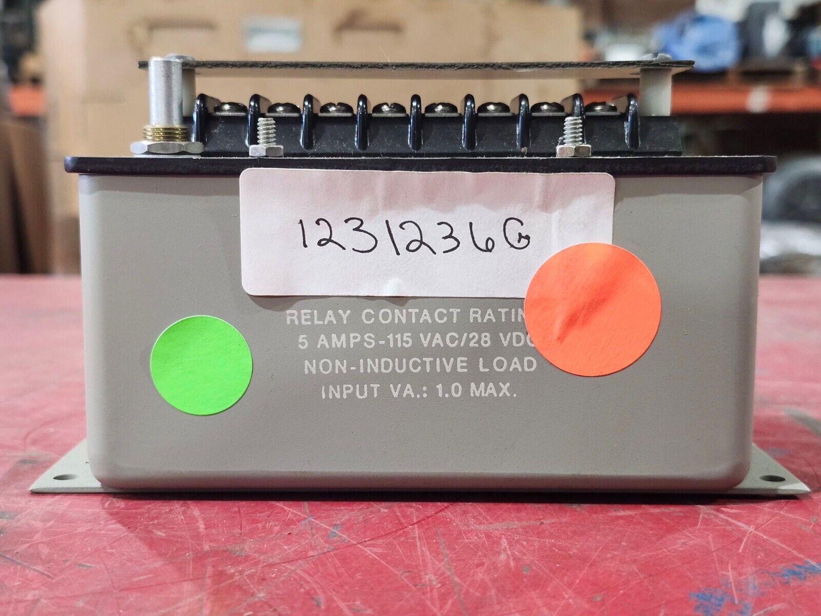 USED FOXBORO RELAY MODULE M/63R-0B-H STYLE B TYPE 1