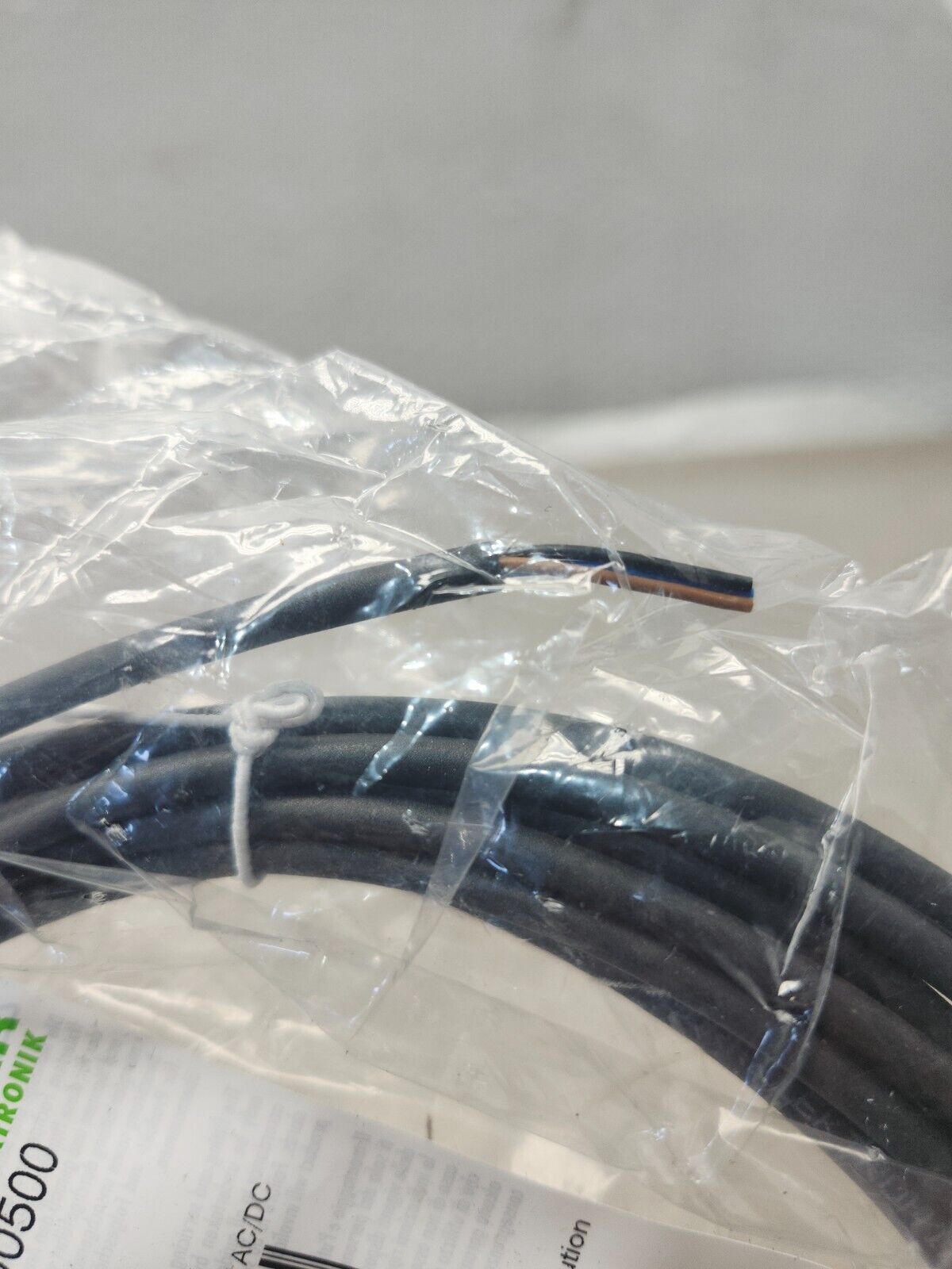 NEW IN BAG LOT OF 5 MURR ELECTRONIK CONNECTOR CABLE M8 FEMALE 7000-08041-6200500