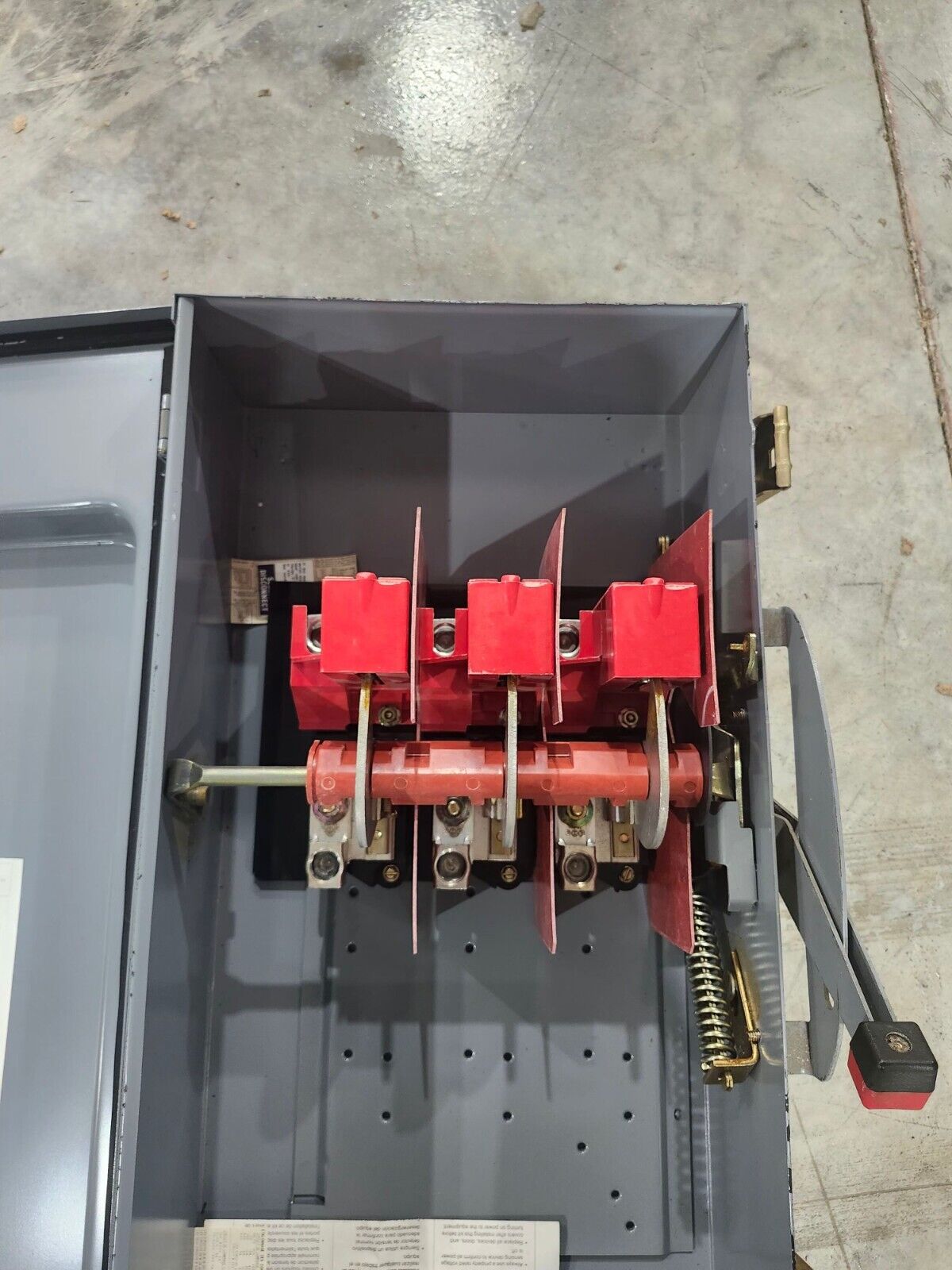 NEW Square D Safety Switch 200 Amp 600 Vac HU364AWK