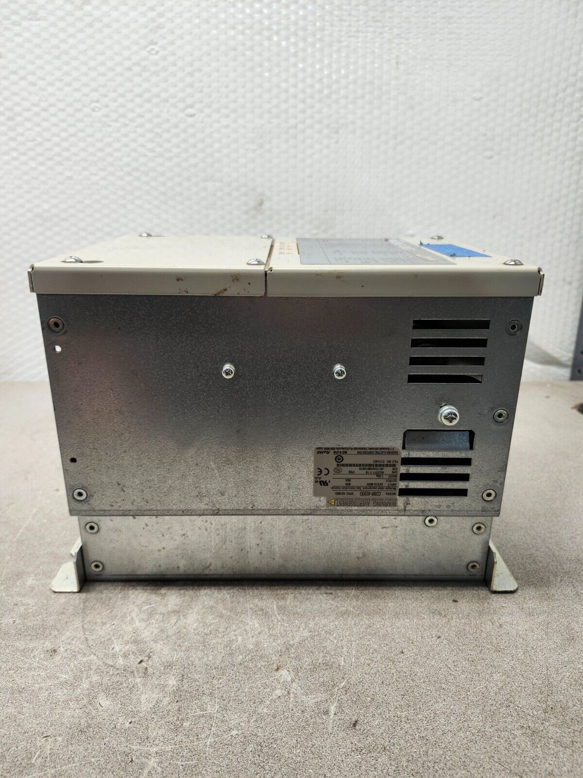 USED YASKAWA BRAKING UNIT,400V CLASS 220KW, MODEL CDBR-4220D