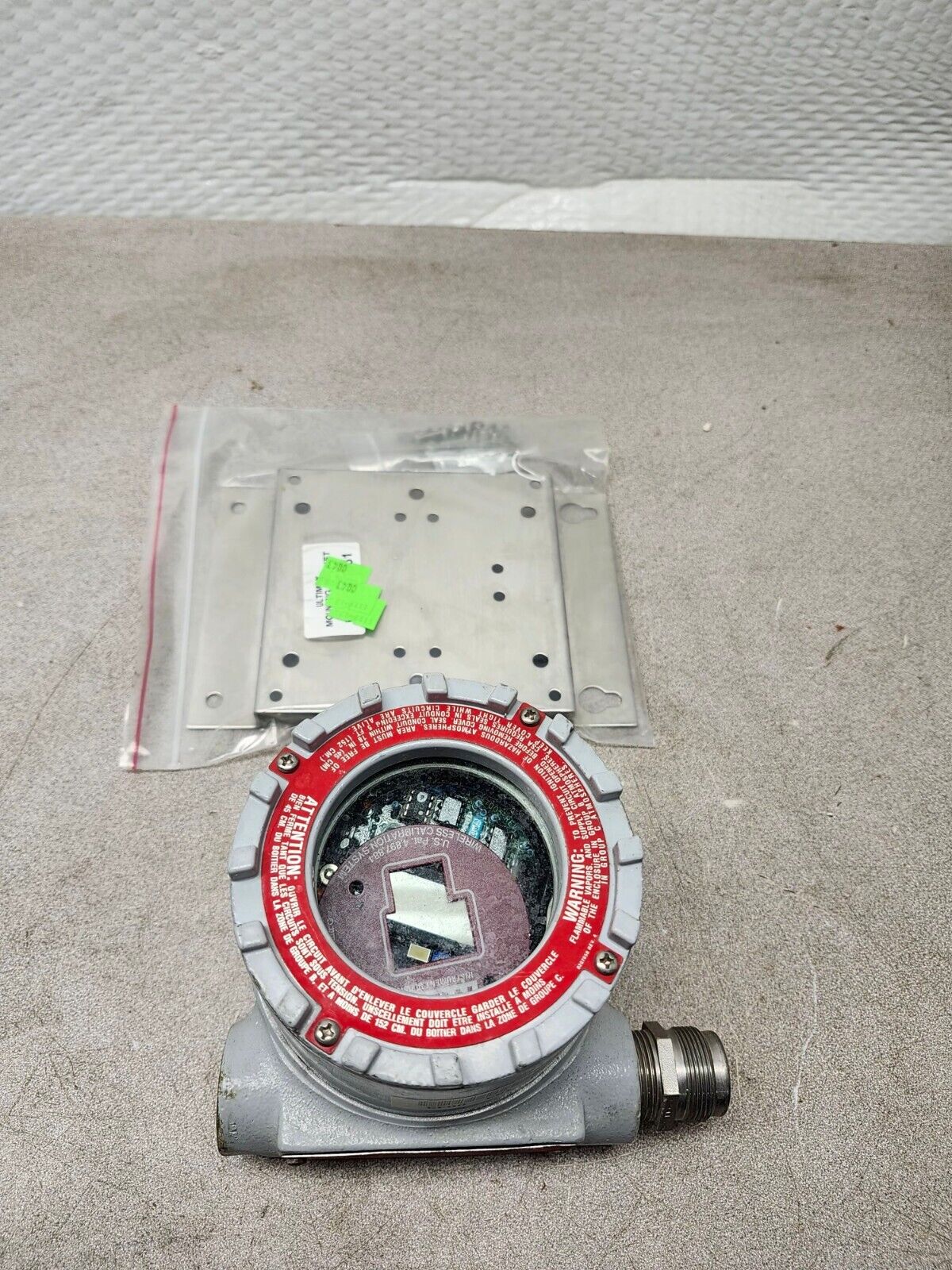 NEW IN BOX MSA INSTRUMENT ENCLOSURE ELH21 MSA