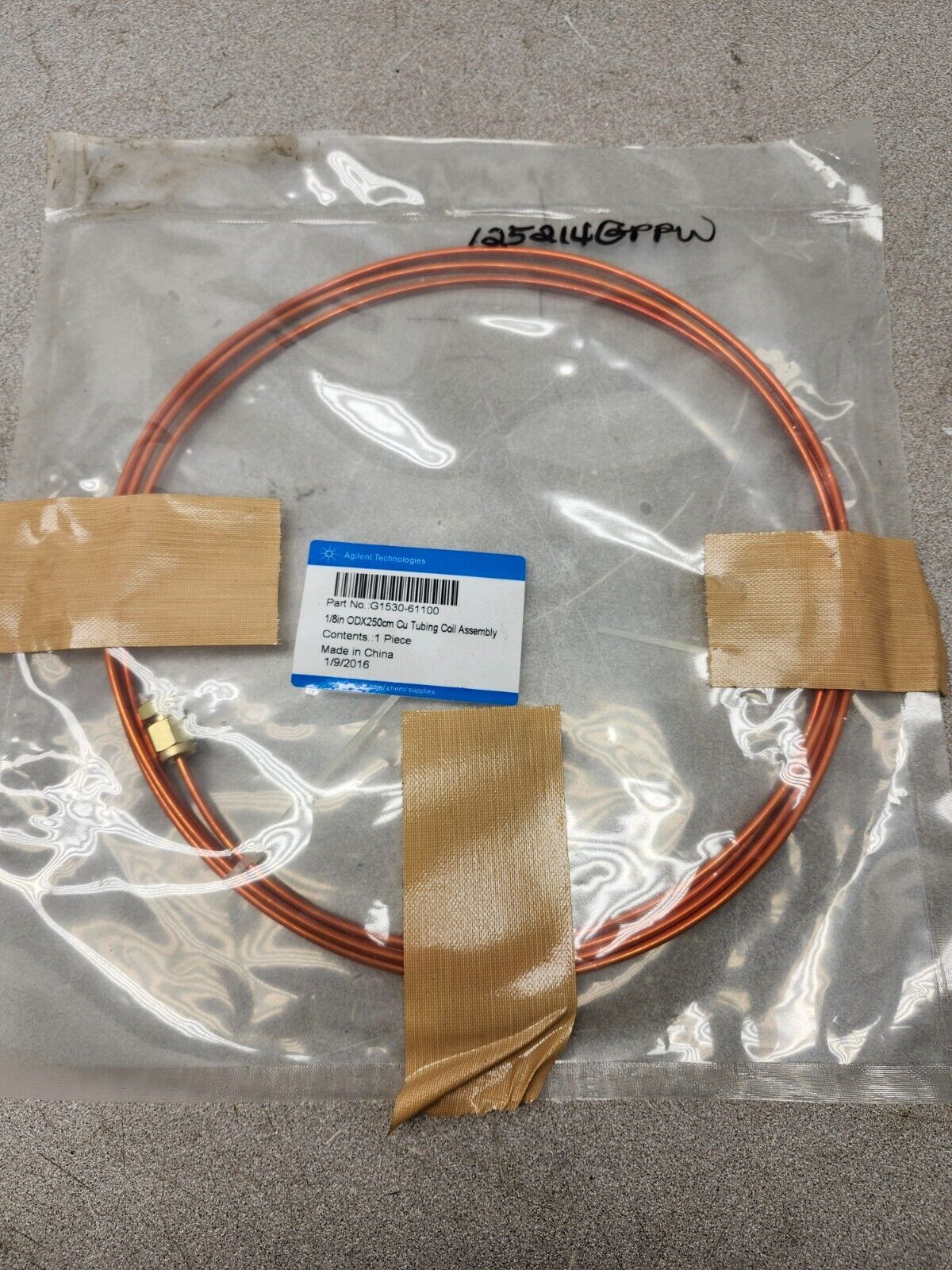 NEW IN PACKAGE AGILENT TUBING COIL ASSEMBLLY G1530-61100