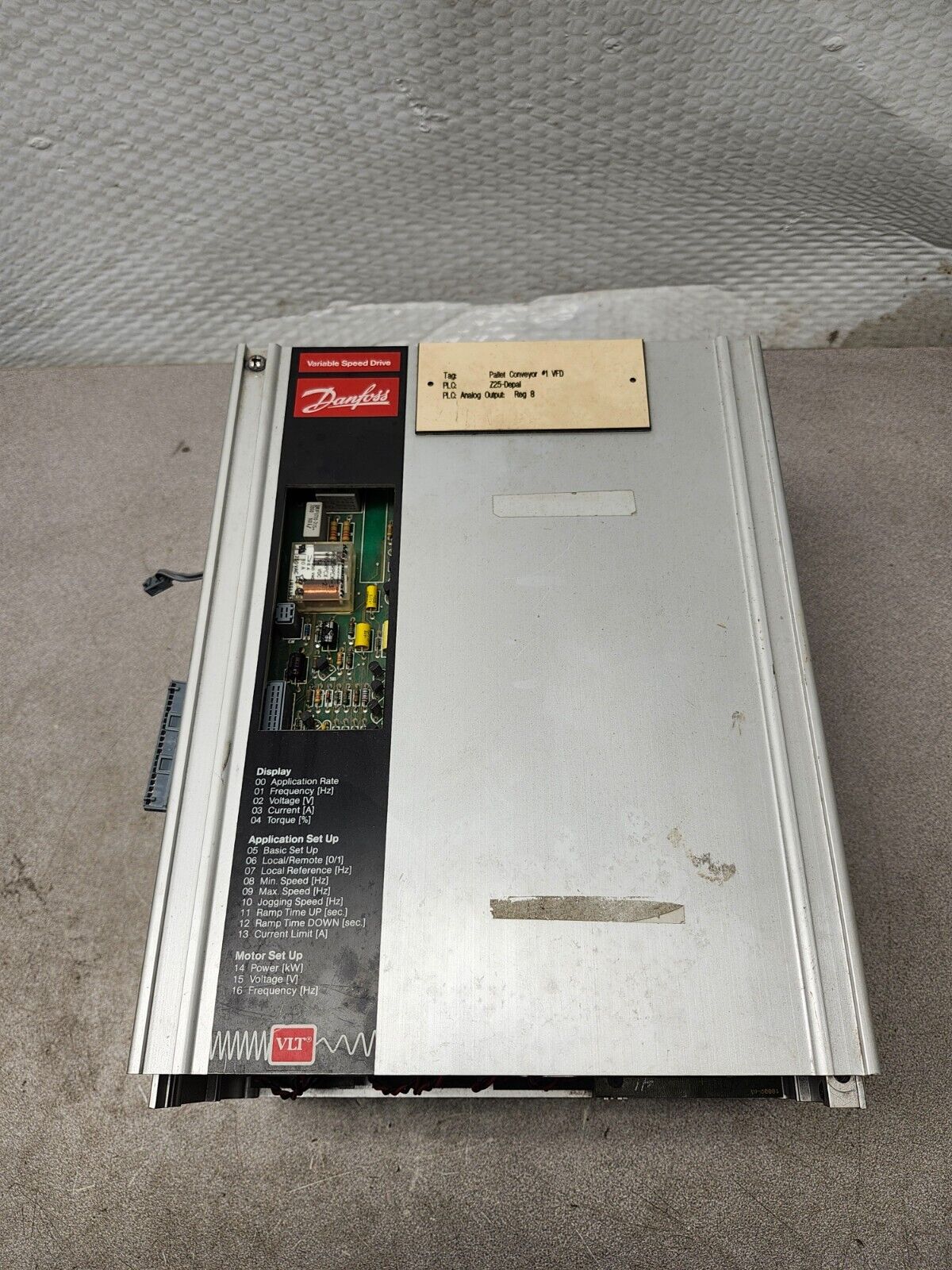 USED DANFOSS VARIABLE SPEED DRIVE VLT TYPE 3003