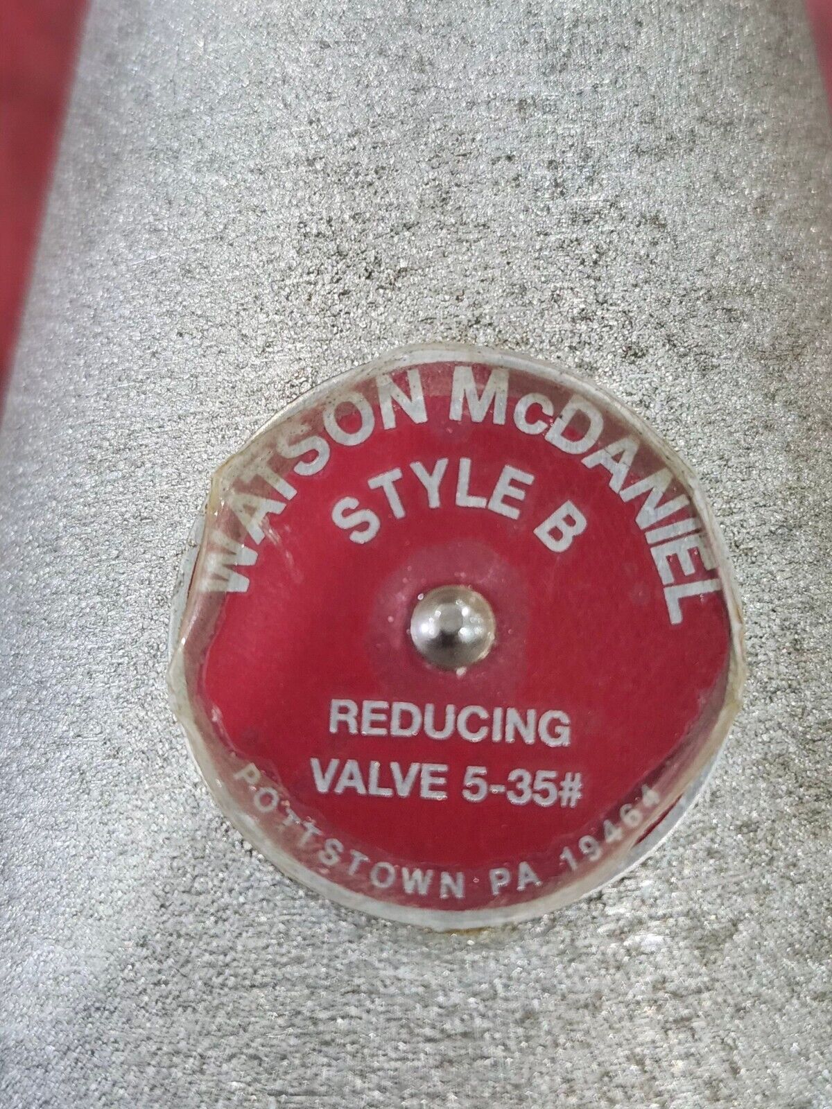 NEW WATSON MCDANIEL 1" STYLE B PRESSURE REDUCING VALVE 5-35#