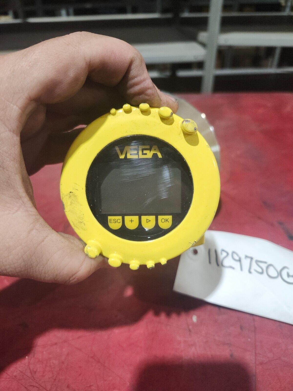 USED Vega Pressure transmitter with ceramic measuring cell- VEGABAR 82