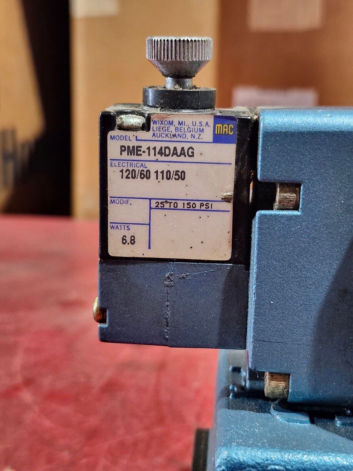 NEW NO BOX MAC SOLENOID VALVE 6623A-211-PM-114DA