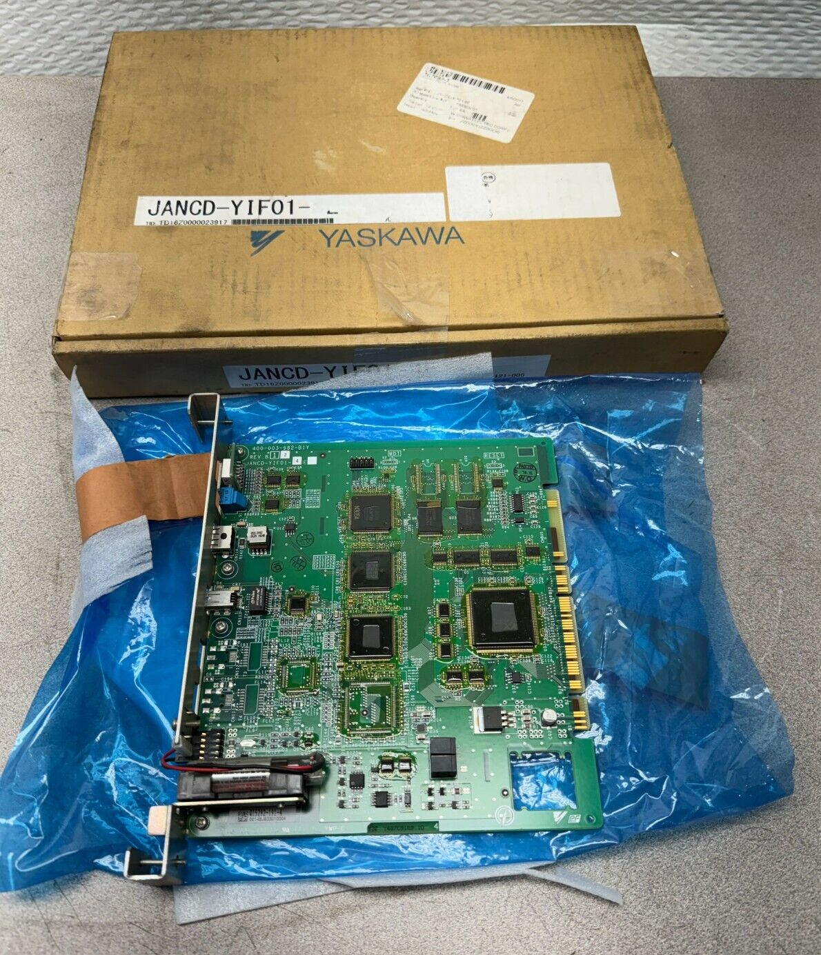 NEW IN BOX YASKAWA Motoman PC Board Controller Robot JANCD-YIF01-4E REV. B12