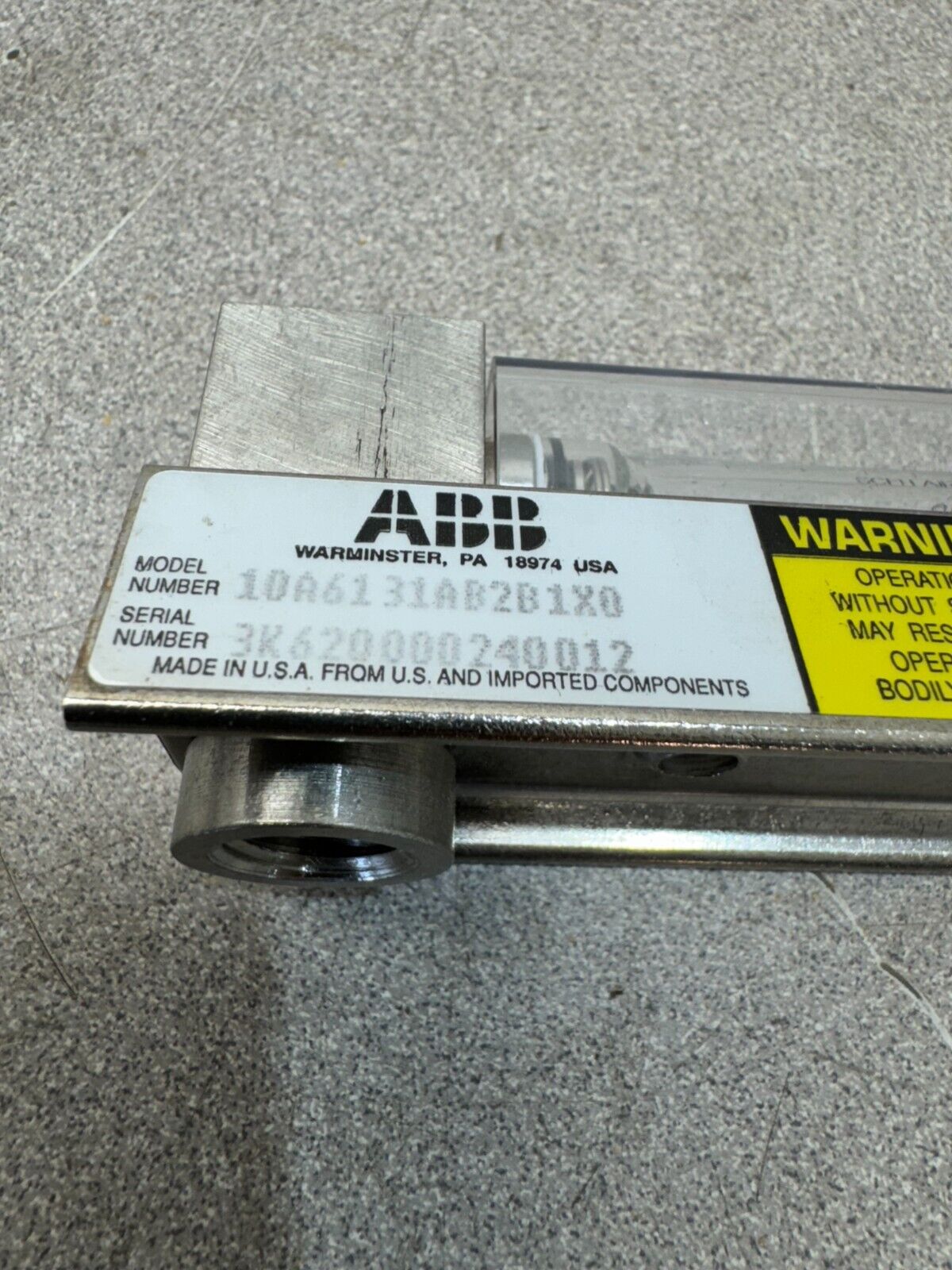 NEW IN BOX ABB FLOW METER LFM-2NP6-F02 10A6131AB2B1X00AAEXBEA09