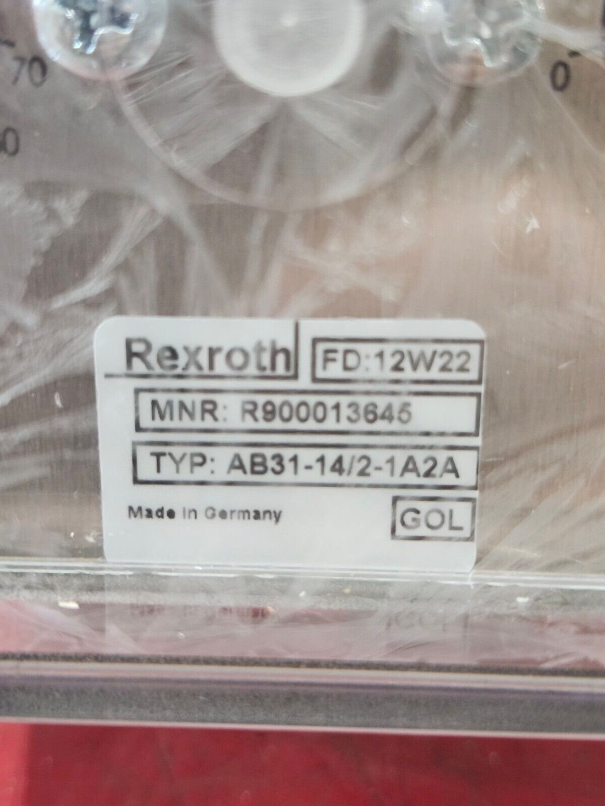 NEW NO BOX REXROTH R900013645 THERMOSTAT AB31-14/2-1A2A