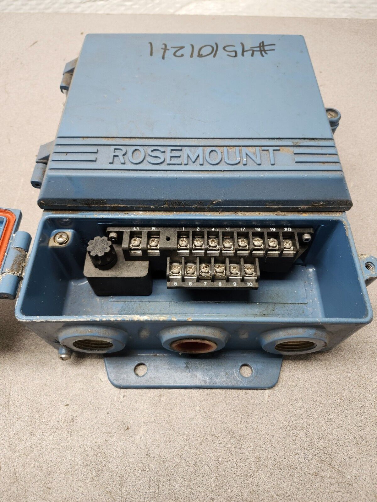 USED Rosemount Magnetic Flow-meter Transmitter Smart 4-20mA 20W 8712CR12N0