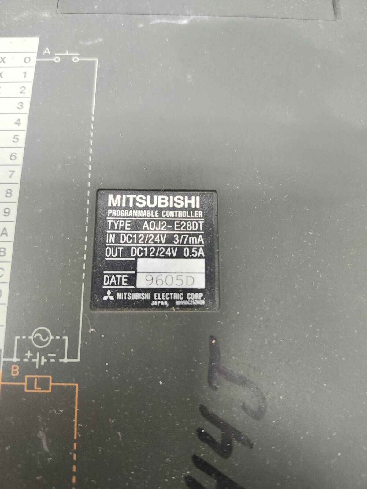 USED MITSUBISHI Programmable Controller A0J2-E28DT