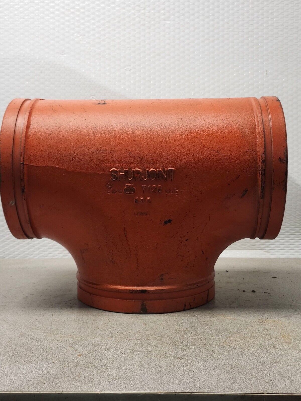 NEW SHURJOINT 8" TEE PIPE FITTING 7120