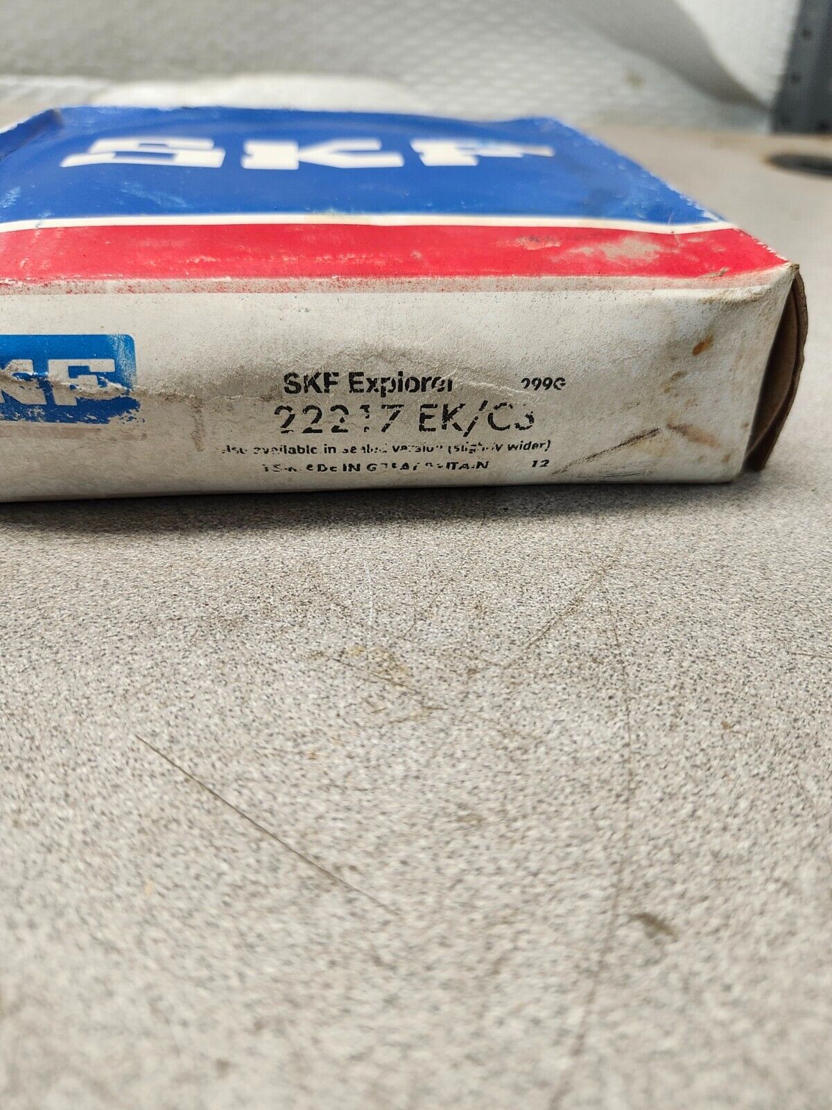 NEW IN BOX SKF ROLLER BEARING 22217EK/C3