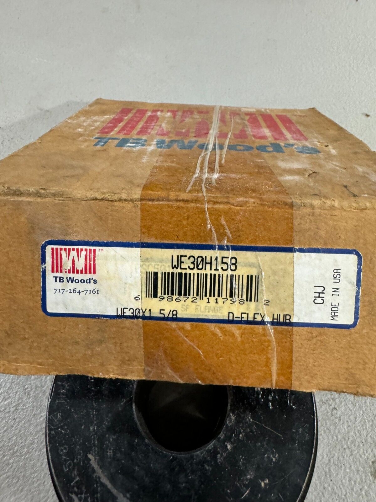 NEW IN BOX TB WOODS D-FLEX WE30X1-5/8 HUB WE30H158