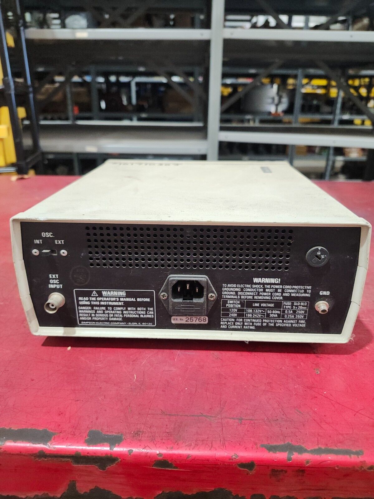 USED SIMPSON 714 1.3 GHZ UNIVERSAL COUNTER