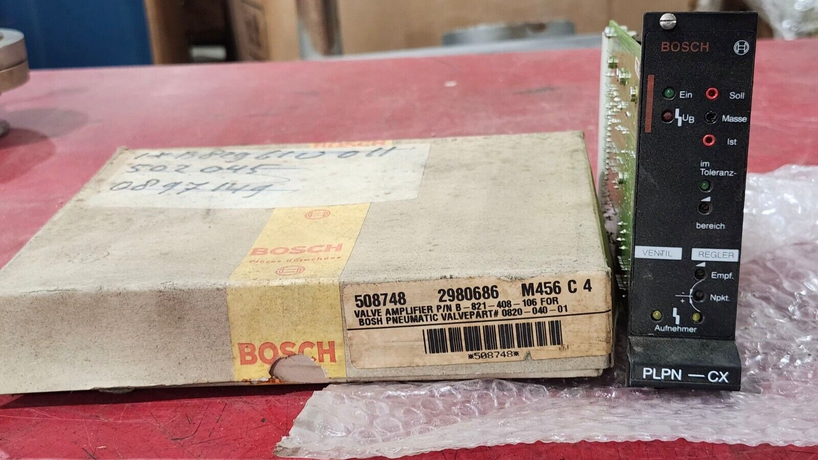 NEW IN BOX BOSCH PLPN-CX VALVE AMPLIFIER B 821 408 106