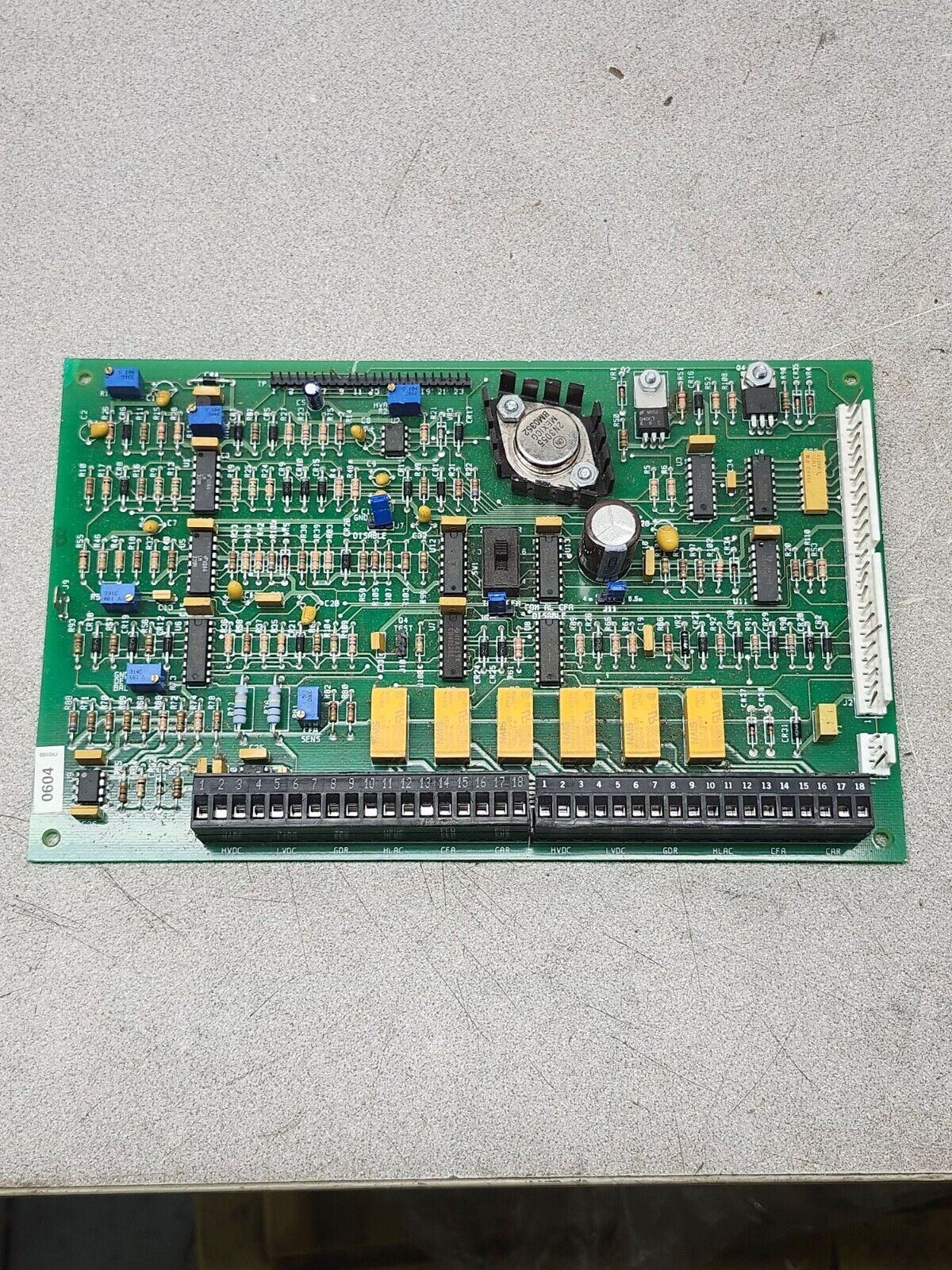 USED HITRAN CONTROL BOARD PK0014-00 REV 7