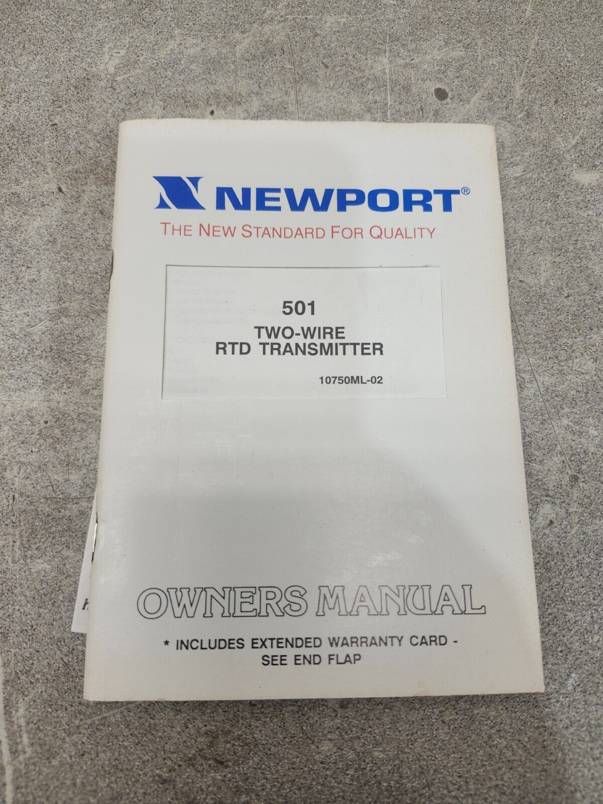 NEW IN BOX NEWPORT 501 TWO WIRE RTD TRANSMITTER