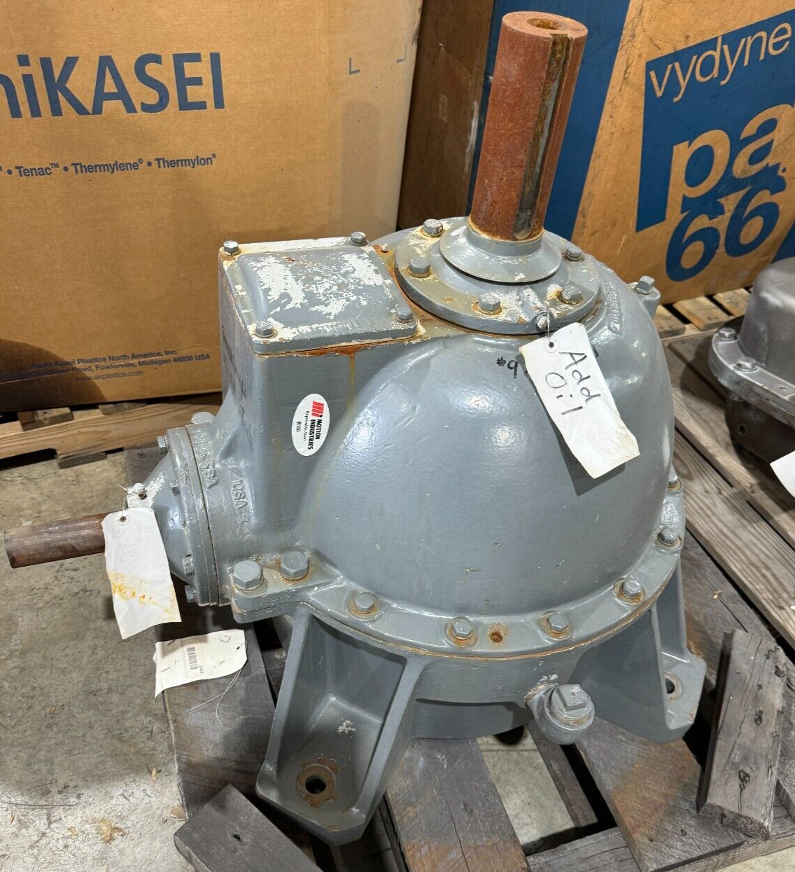 USED PHILADELPHIA GEAR SPEED REDUCER 6.91 RATIO FWD45