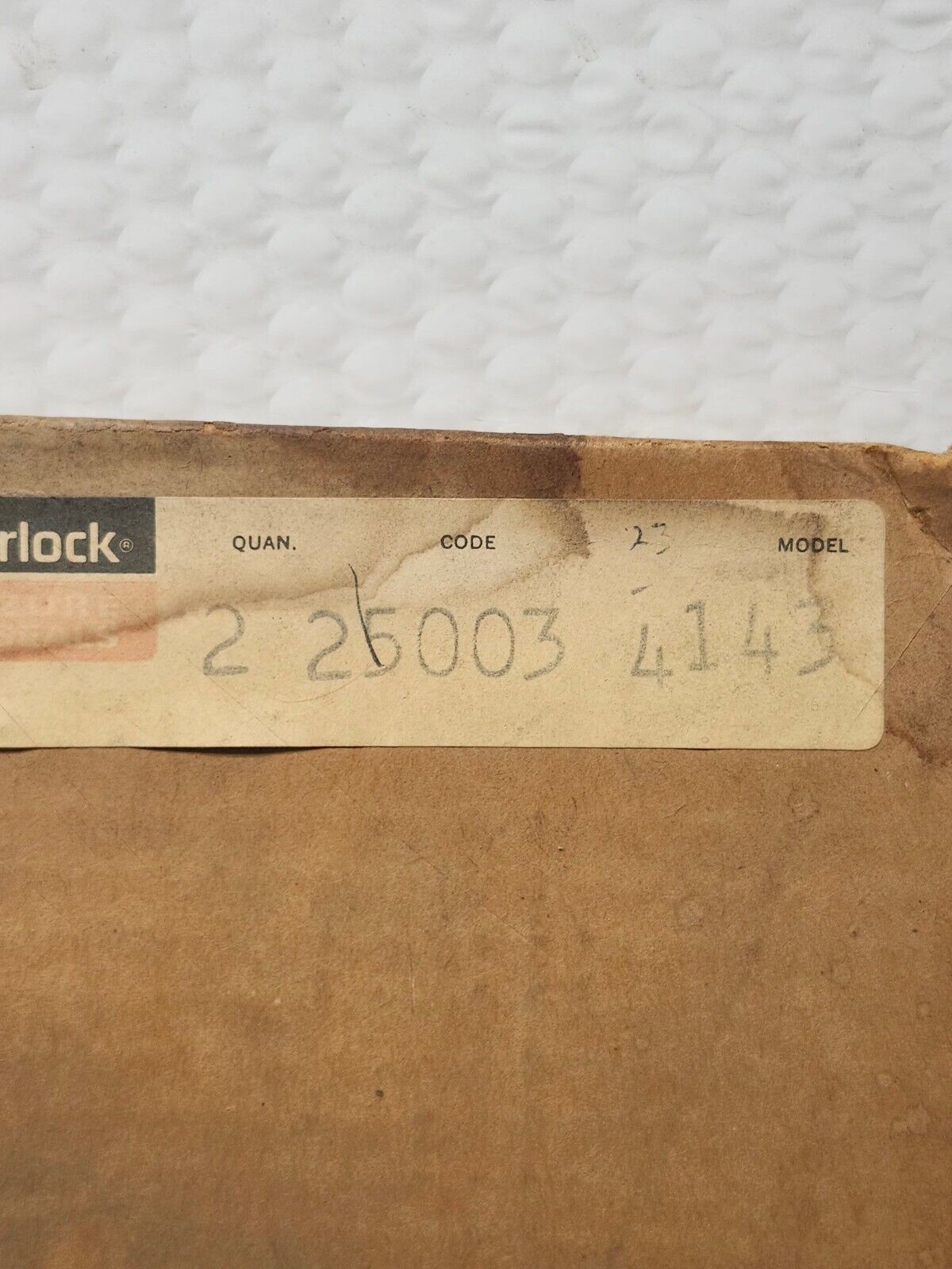 NEW IN BOX GARLOCK SEAL 25003 4143 QTY OF 2