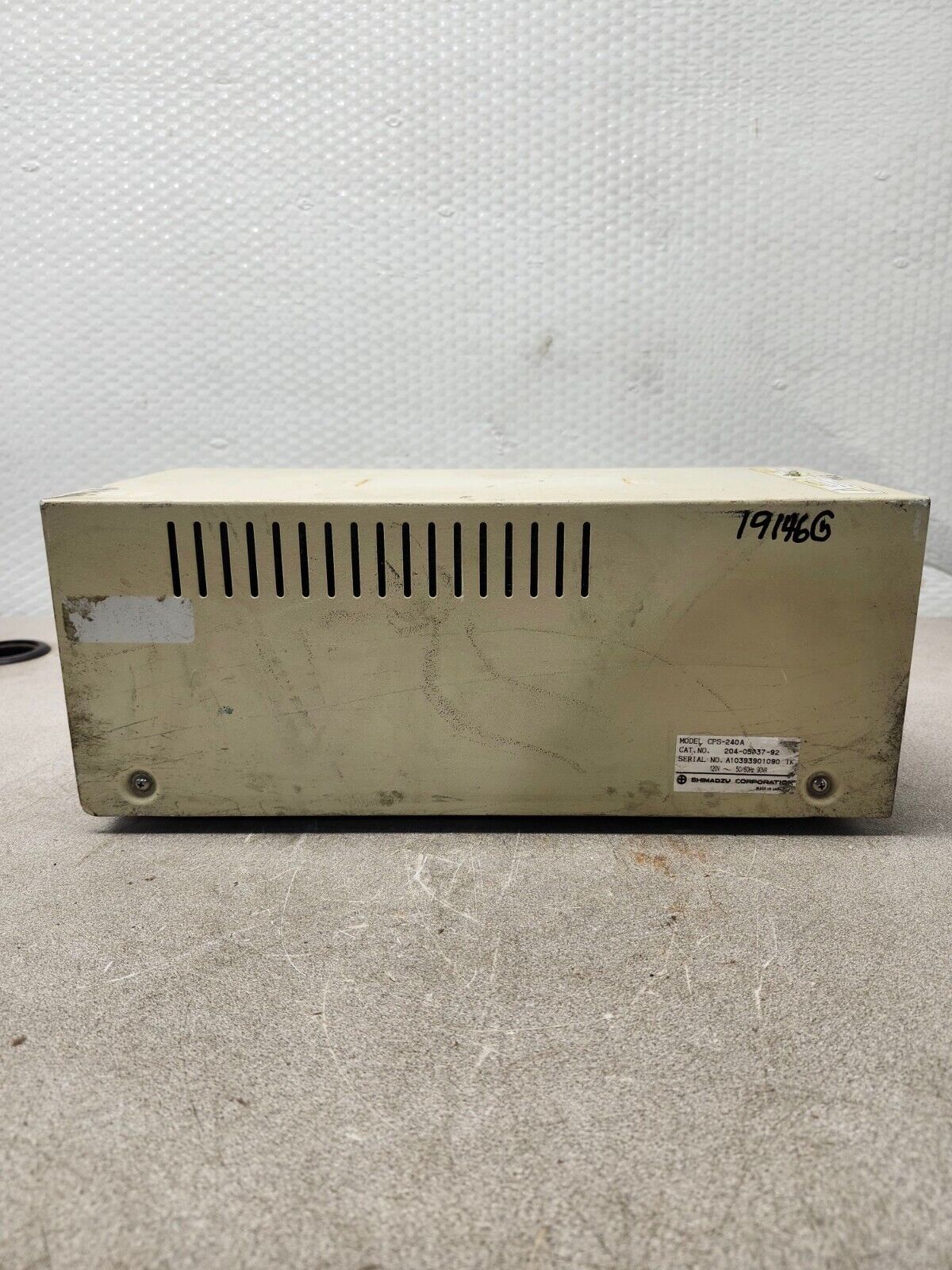 USED Shimadzu Lab Thermoelectrical Temperature Controller 6-CellPositionCPS-240A