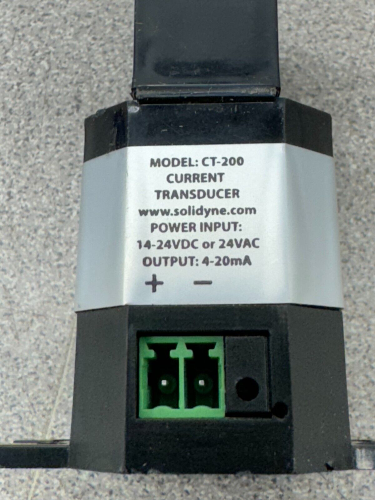 NEW NO BOX SOLIDYNE CURRENT TRANSDUCER CT-200