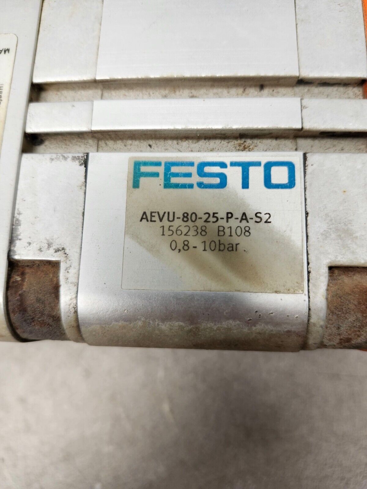 USED METSO NOVE H ASSEMBLY WITH FESTO Compact Cylinder AEVU-80-25-A-P-A