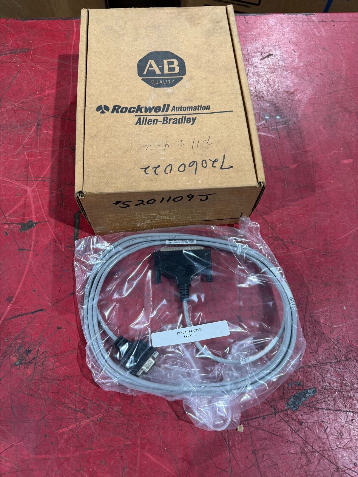 NEW ALLEN-BRADLEY CABLE ASSEMBLY 1784-CP SERIES B