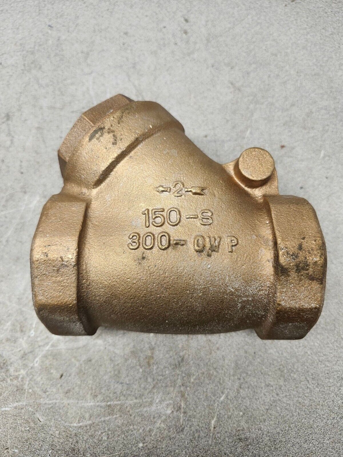 NEW FAIRBANKS 2" SWING CHECK VALVE 150-S 300-CWP