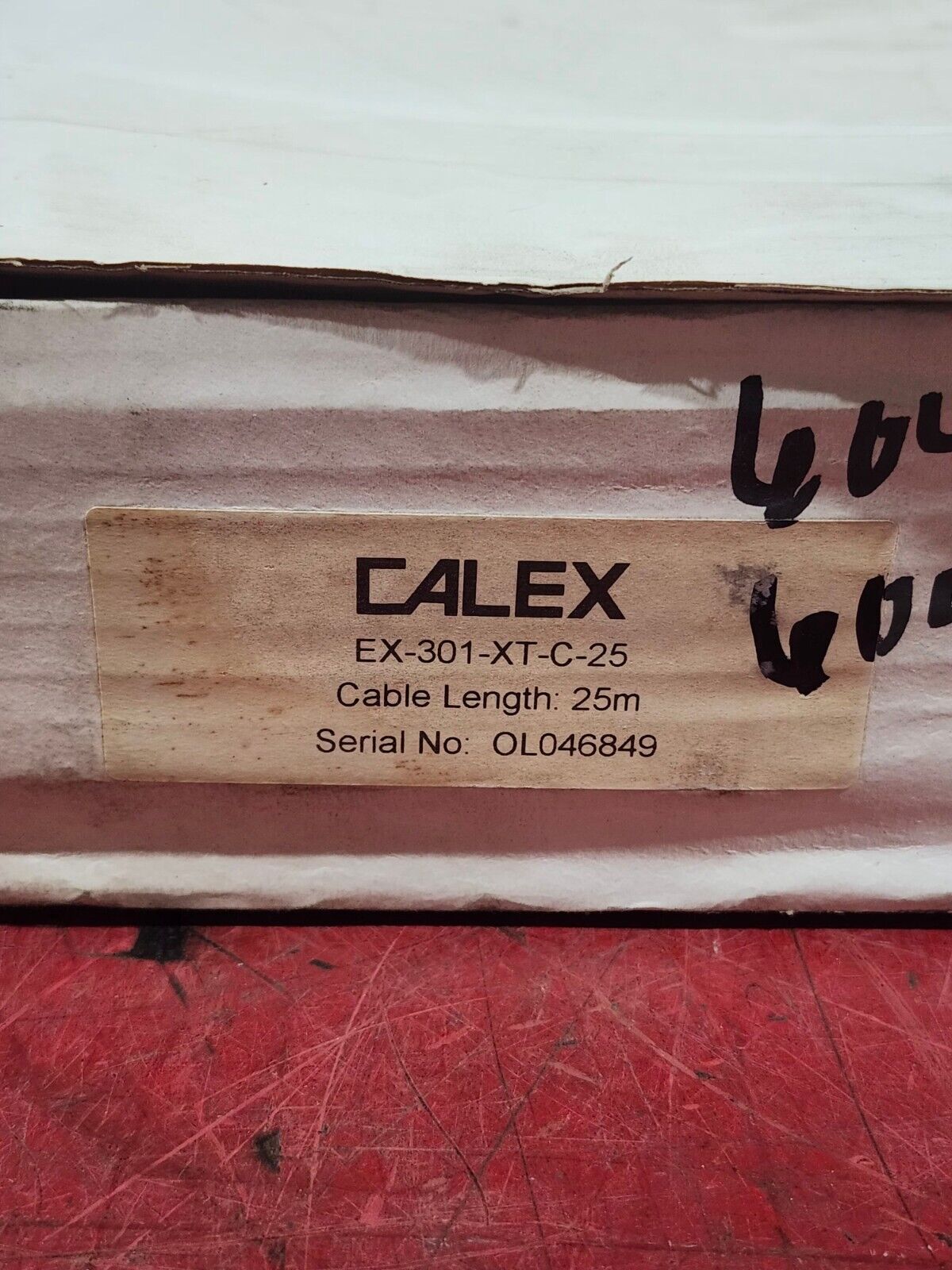 NEW IN BOX CALEX TEMPERATURE SENSOR EX-301-XT-C-25