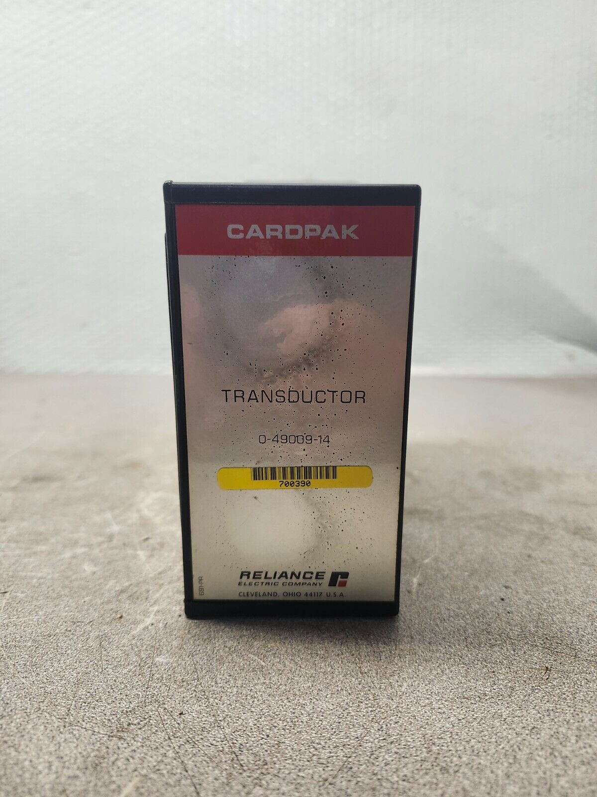 USED Reliance Cardpak TRANSDUCER Card 0-49009-14