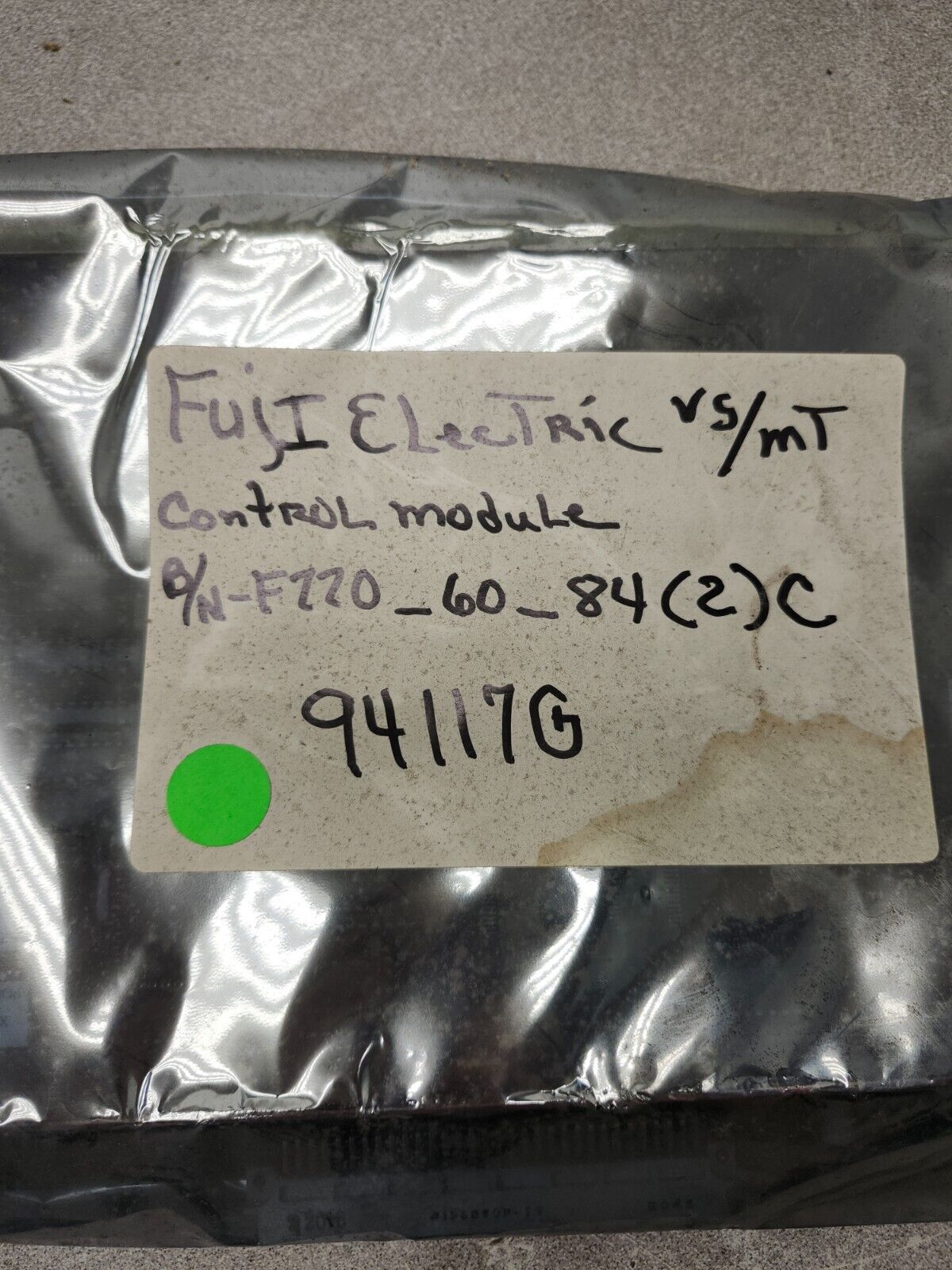 NEW IN BAG FUJI ELECTRIC VS/MT CONTROL MODULE F770_60_84(2)C