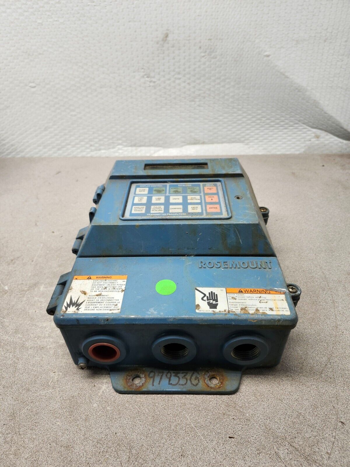 USED Rosemount Smart Hart Magnetic 90-250v 8712DR12N0M4