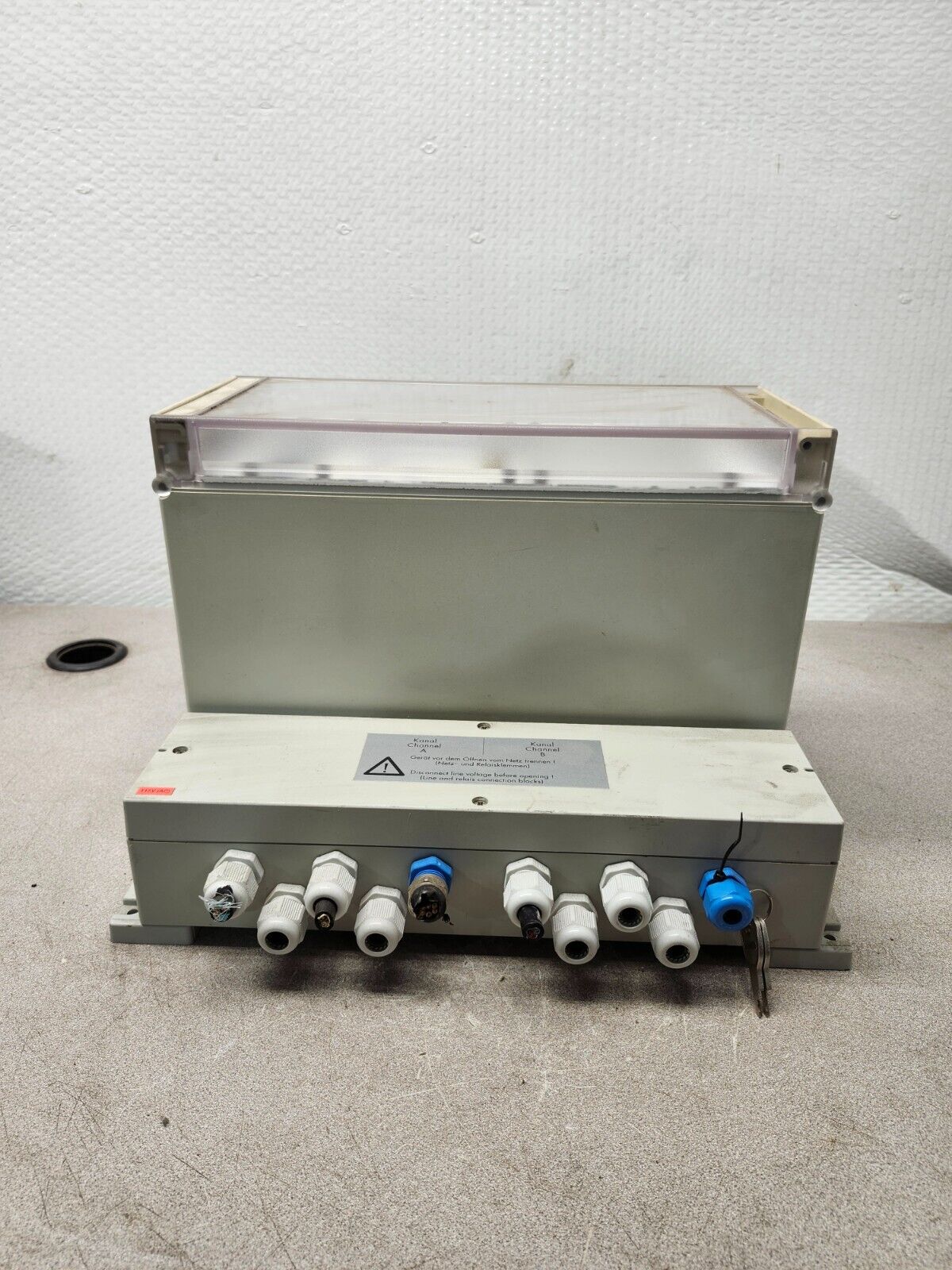 USED BERTHOLD Case With LB 442-M Bulk Flow Meter 30366 / LB4460