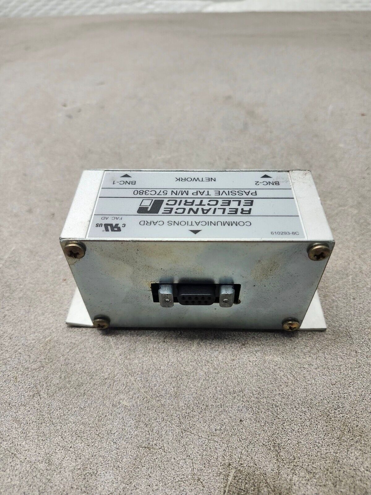 NEW NO BOX Reliance Electric Passive Tap for Coaxial Cable 57C380