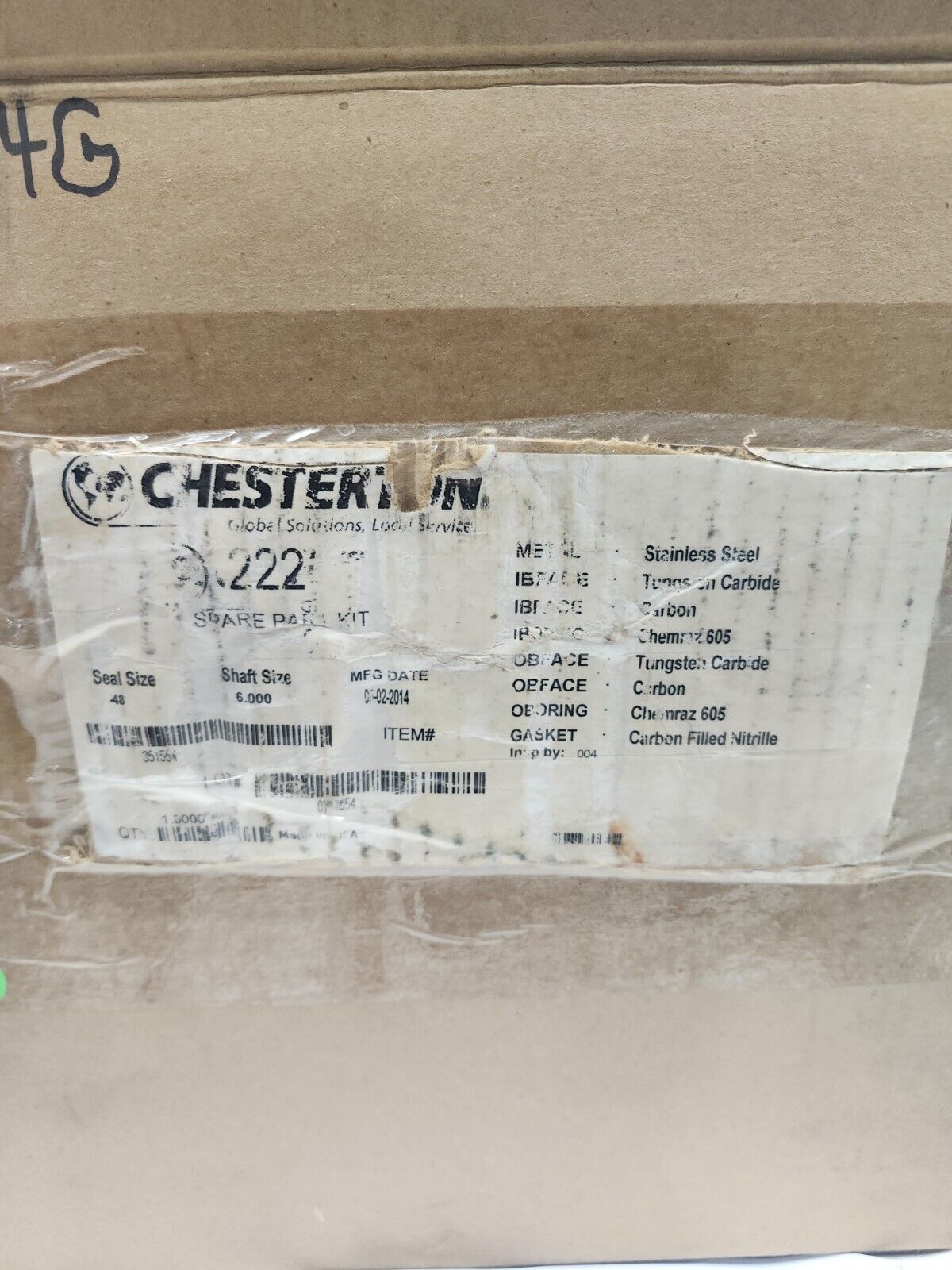 NEW IN BOX CHESTERTON Spare Part Kit 222