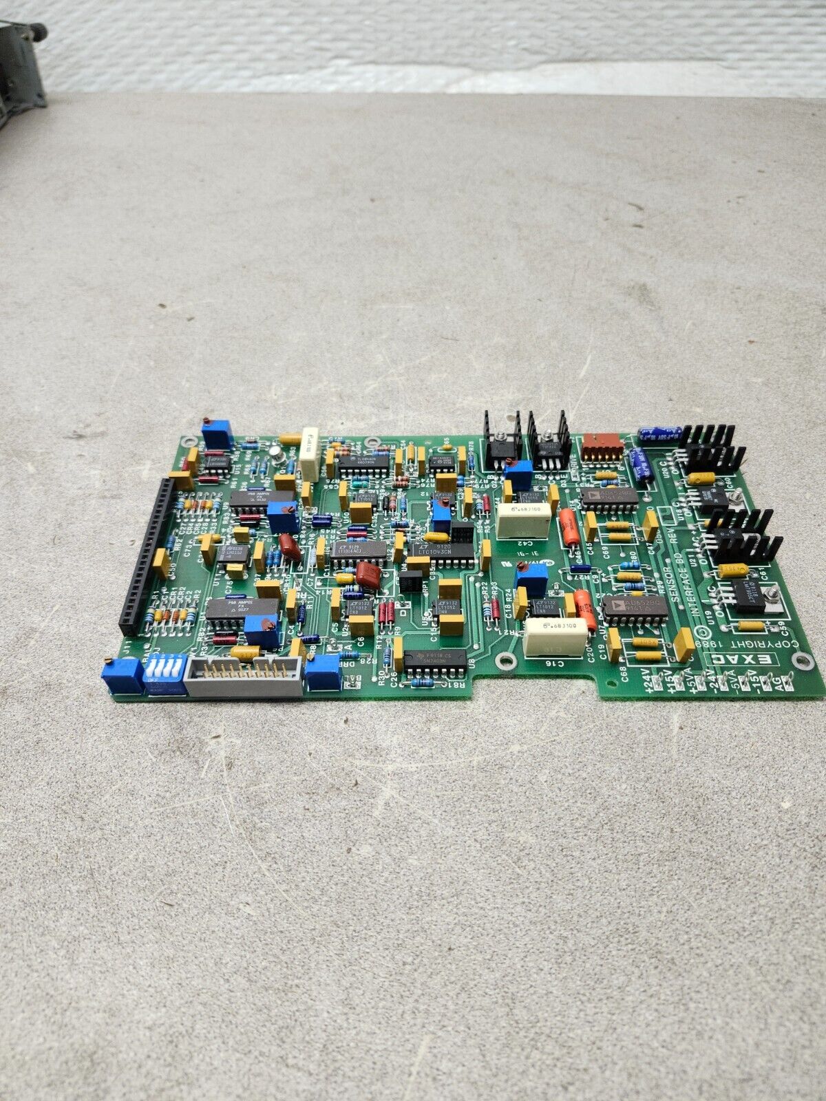 NEW IN BAG EXAC SENSOR INTERFACE BOARD 05004400 REV D