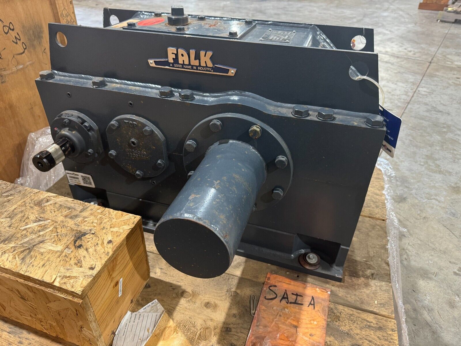 REBUILT FALK ENCLOSED GEAR DRIVE SPEED REDUCER 11.5 RATIO 2060Y211-L