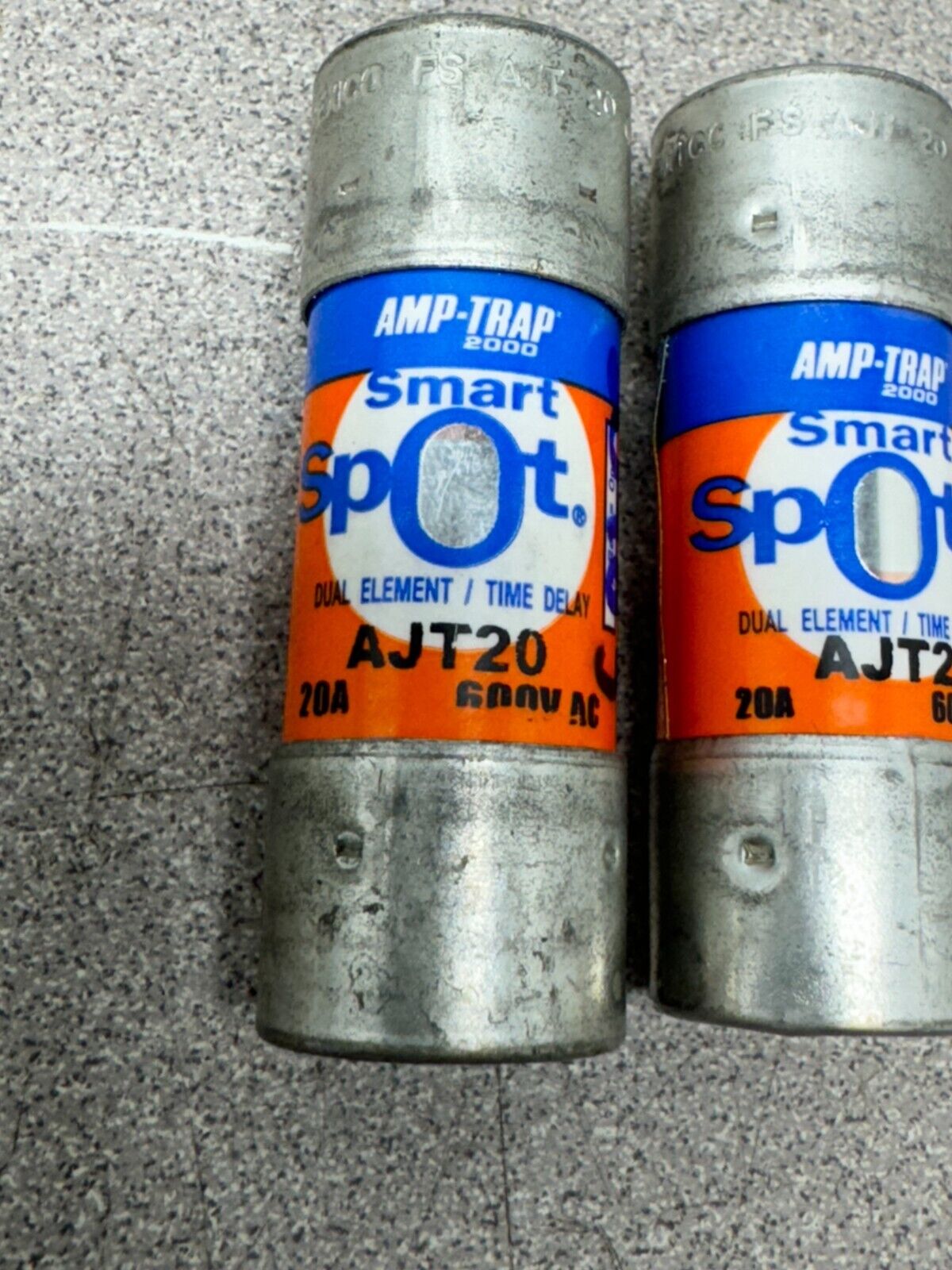 NEW NO BOX AMPTRAP SMART SPOT FUSE AJT20 LOT OF TWO