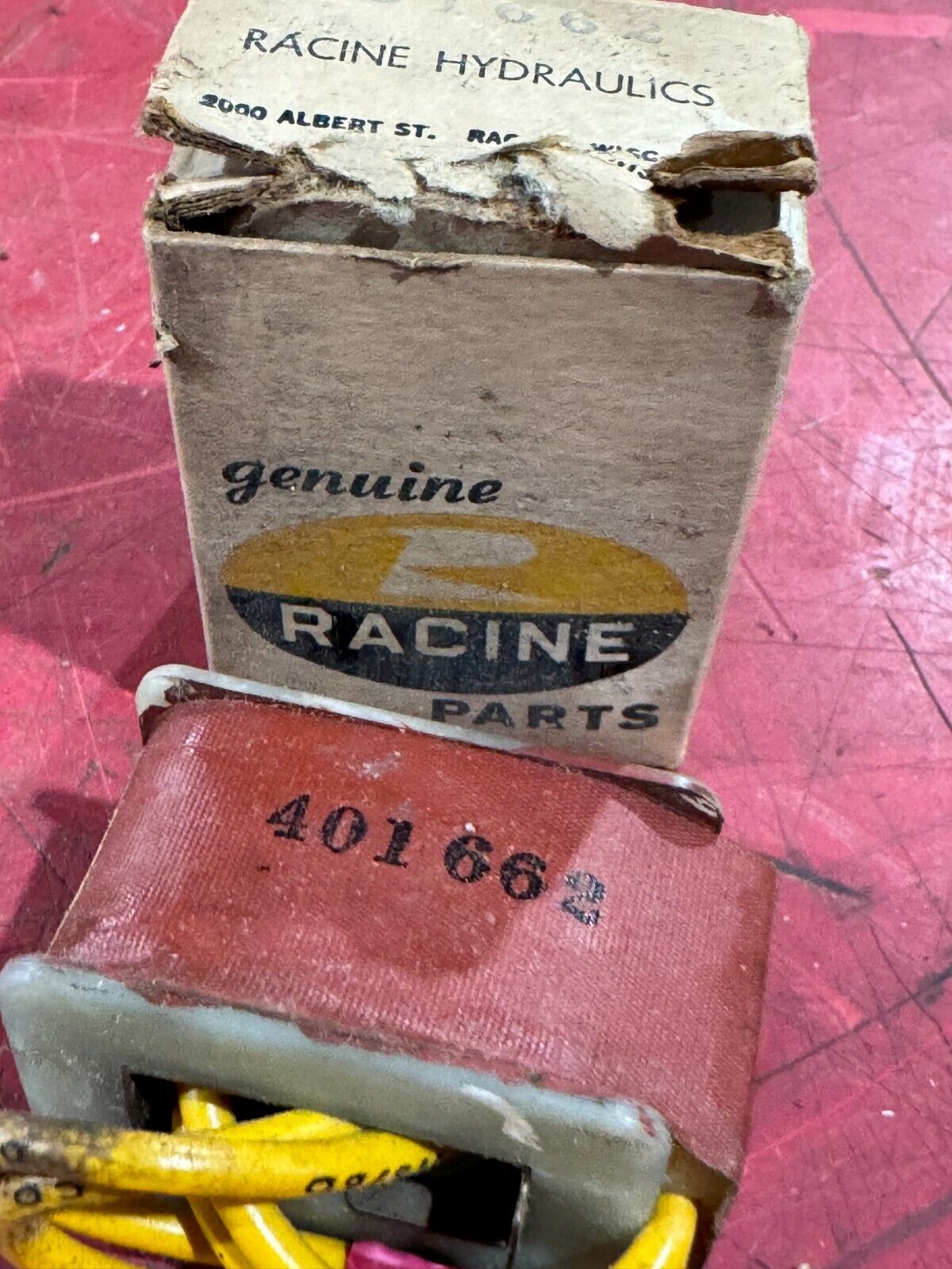 NEW IN BOX RACINE COIL 401662 9-1191 115V 60CY