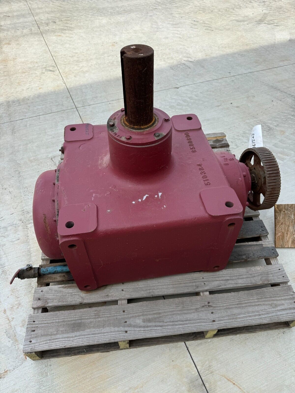 USED FALK ENCLOSED GEAR DRIVE SPEED REDUCER 63.298 RATIO 5DTC3A