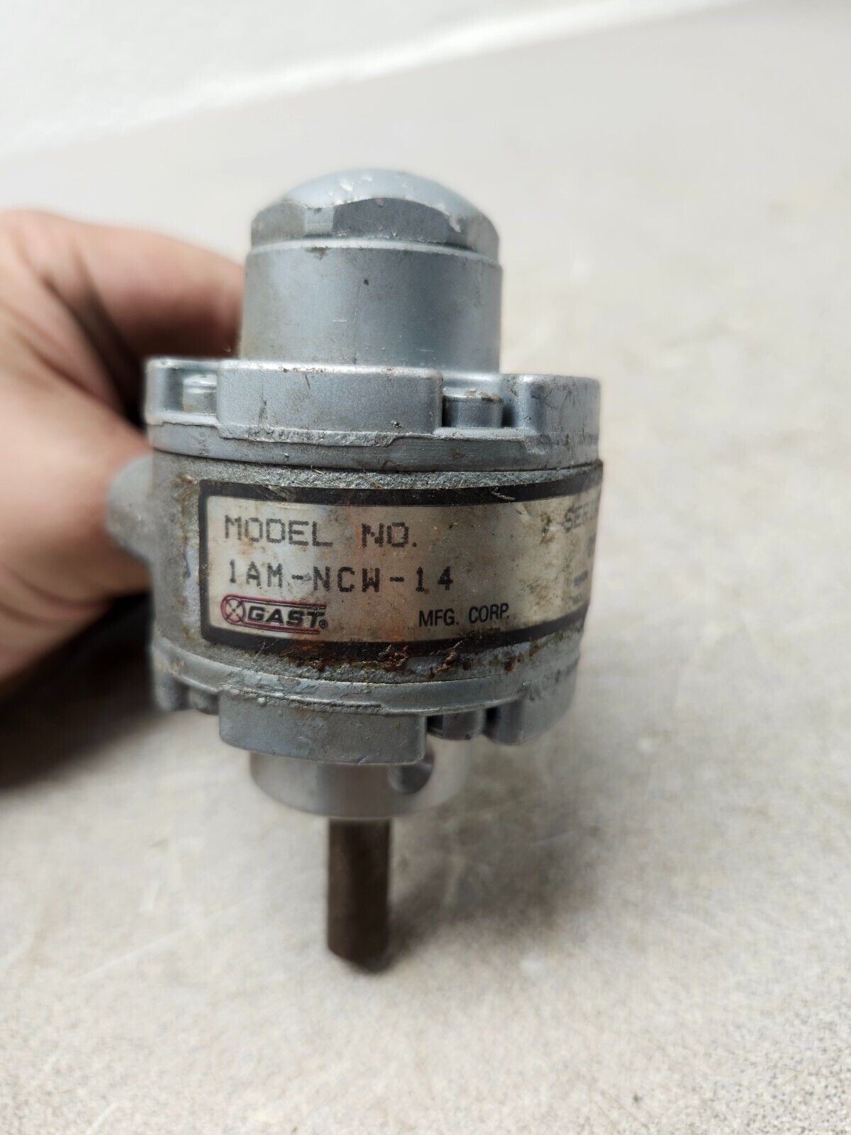 USED GAST Air Motor 1AM-NCW-14