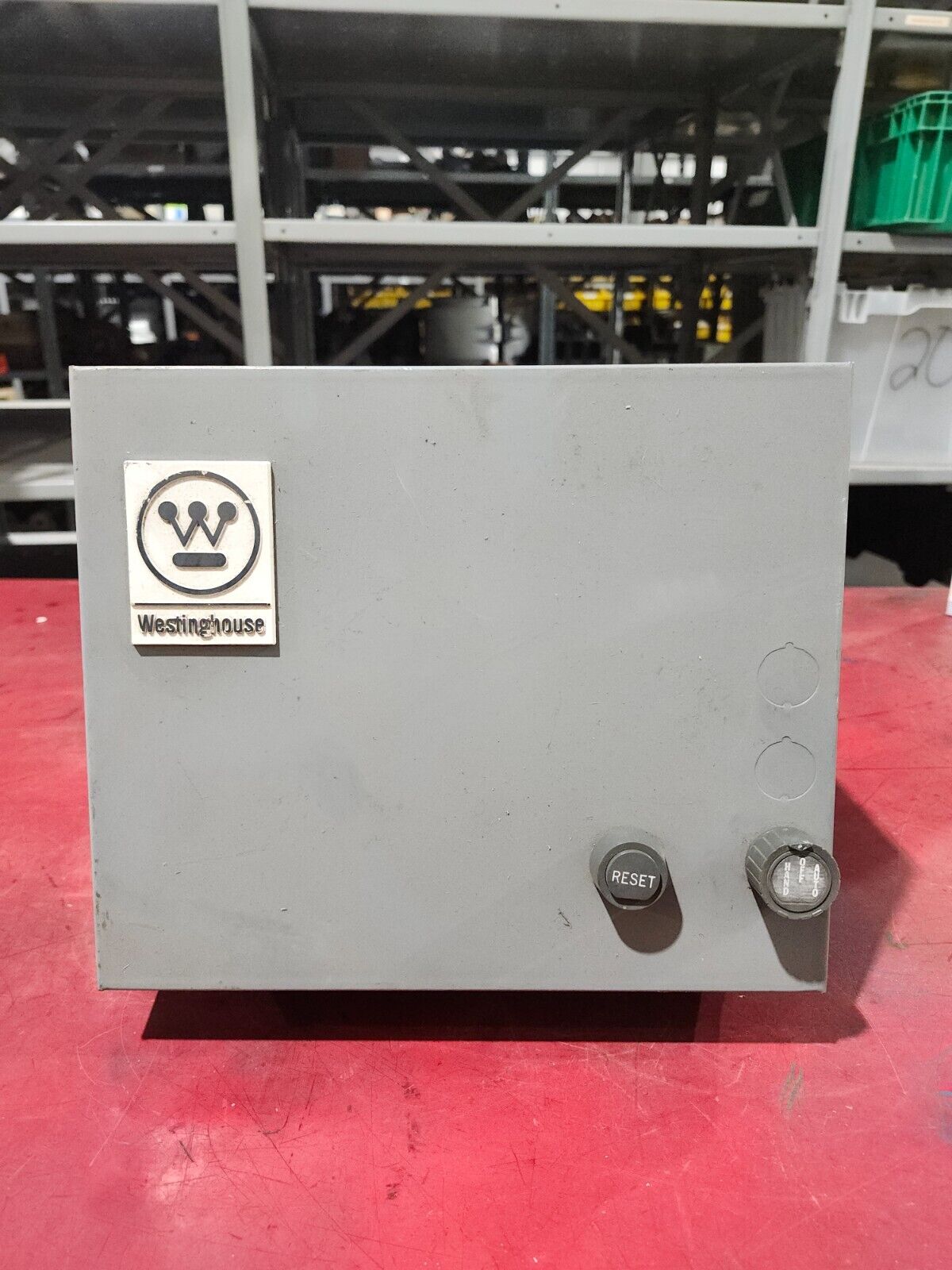 NEW WESTINGHOUSE ENCLOSURE A200S07 W/ 765A838G01 STARTER, 1F1025 Transformer