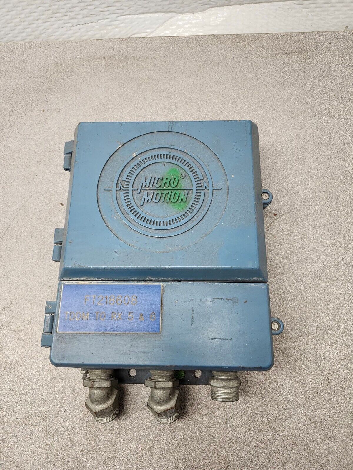 USED Micro Motion Remote Flow Transmitter RFT97121PNU