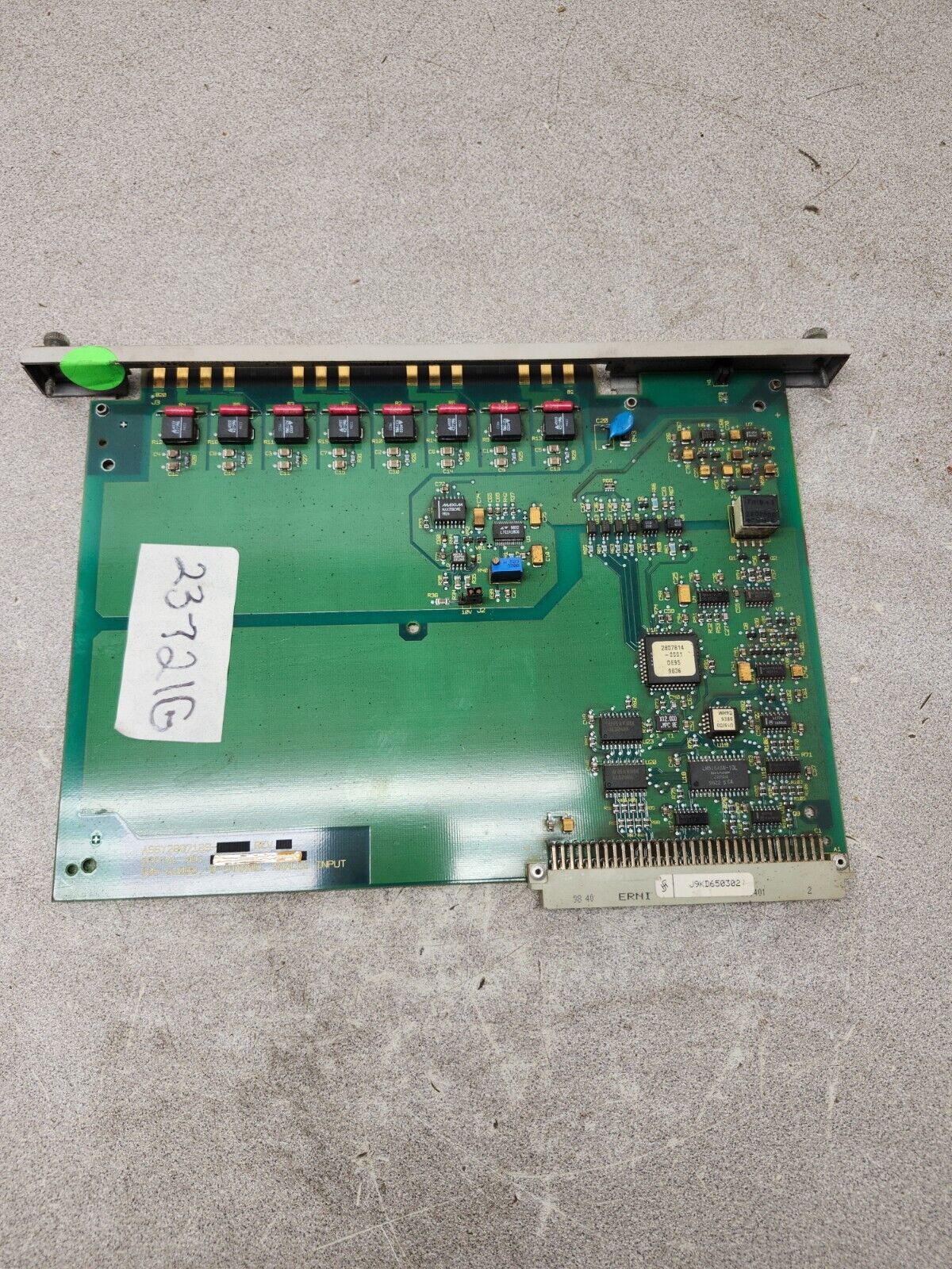 PREOWNED SIEMENS 8 CHANNEL ANALOG INPUT 505-6108B